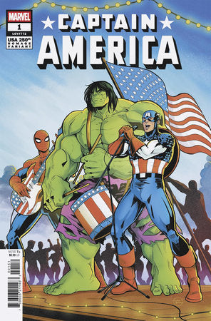 CAPTAIN AMERICA #1 LUCIANO VECCHIO 250TH HOMAGE VARIANT - KEY ISSUE (RELEASE: 7/2/25)