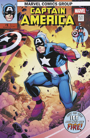 CAPTAIN AMERICA #1 NICK BRADSHAW RETROVISION VARIANT - KEY ISSUE (RELEASE: 7/2/25)