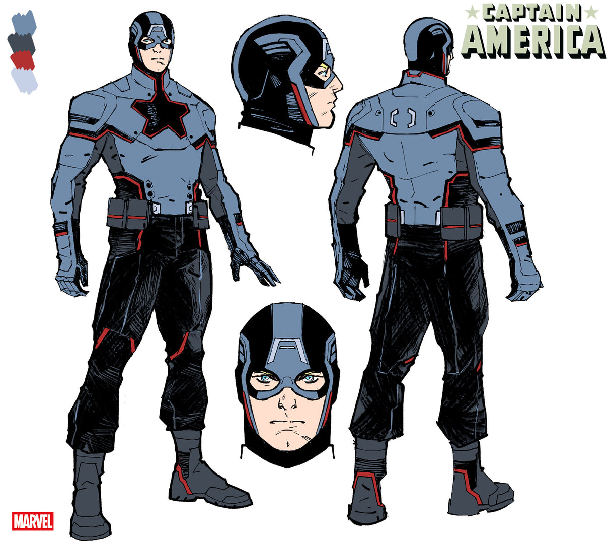 CAPTAIN AMERICA #2 SCHITI - RATIO VARIANT - 1:10 (RELEASE: 8/6/25)