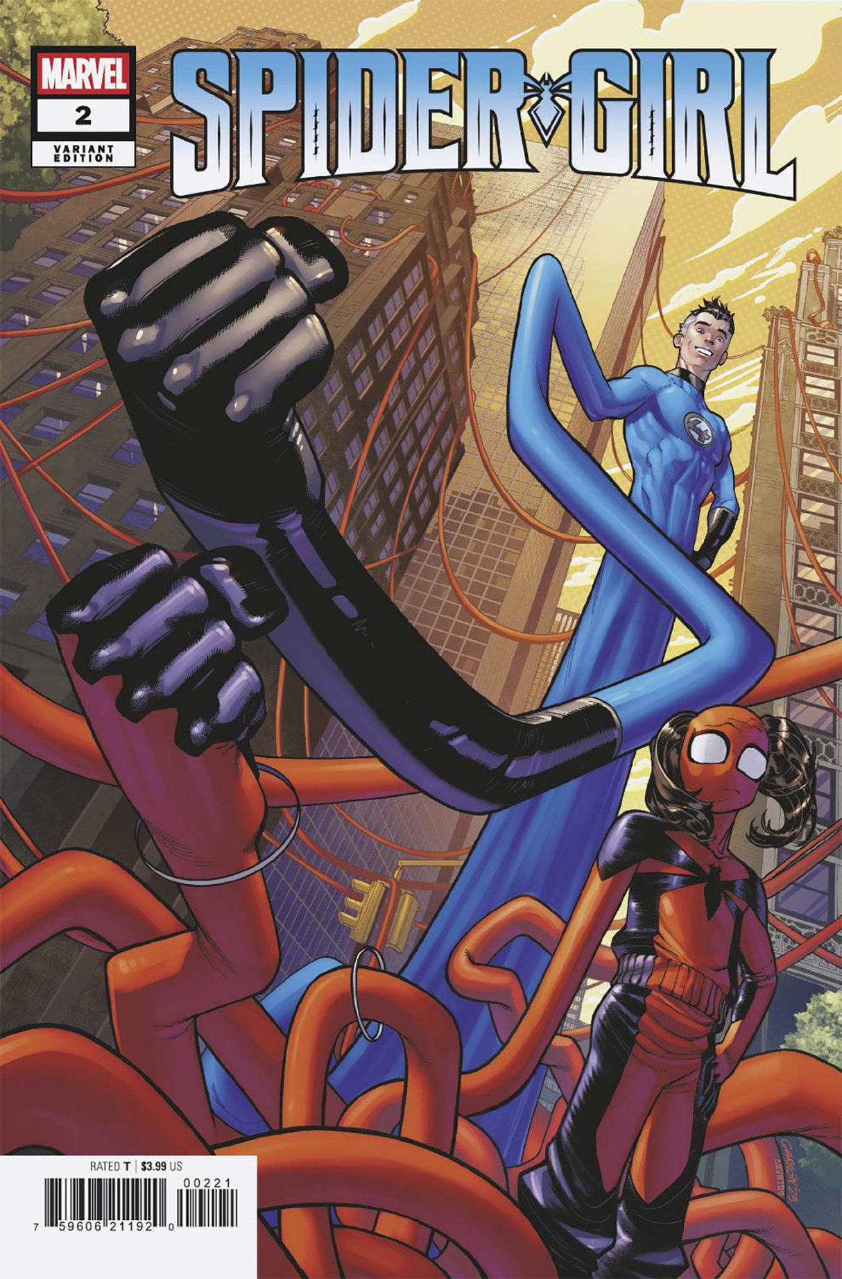 SPIDER-GIRL #2 JAVIER GARRON SPIDER-GIRL FUNHOUSE MIRROR VARIANT (RELEASE: 7/16/25)