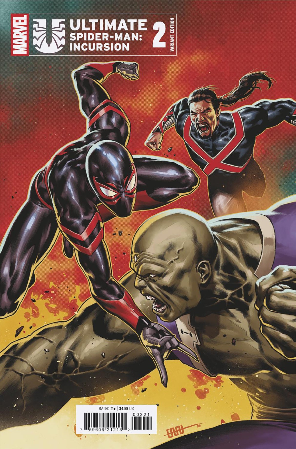 ULTIMATE SPIDER-MAN: INCURSION #2 CAFU VARIANT (RELEASE: 7/9/25)