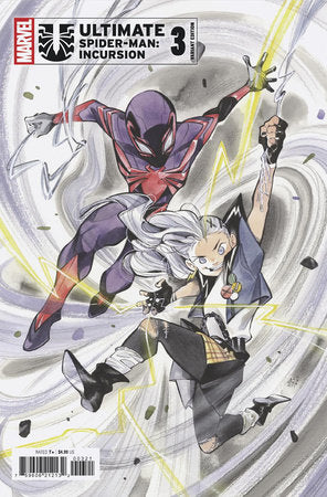 ULTIMATE SPIDER-MAN: INCURSION #3 PEACH MOMOKO VARIANT (RELEASE: 8/13/25)