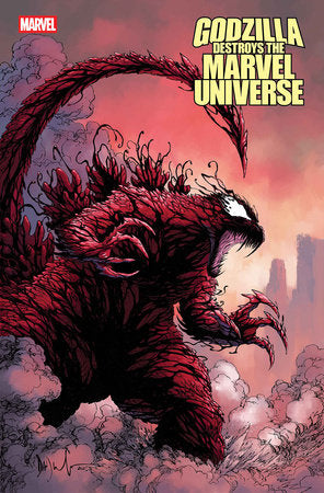 GODZILLA DESTROYS THE MARVEL UNIVERSE #5 DAVE WACHTER MARVELIZED CARNAGE-ZILLA VARIANT (RELEASE: 11/19/25)