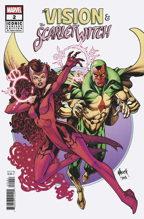 THE VISION & THE SCARLET WITCH #2 TODD NAUCK ICONIC VARIANT (RELEASE: 6/25/25)