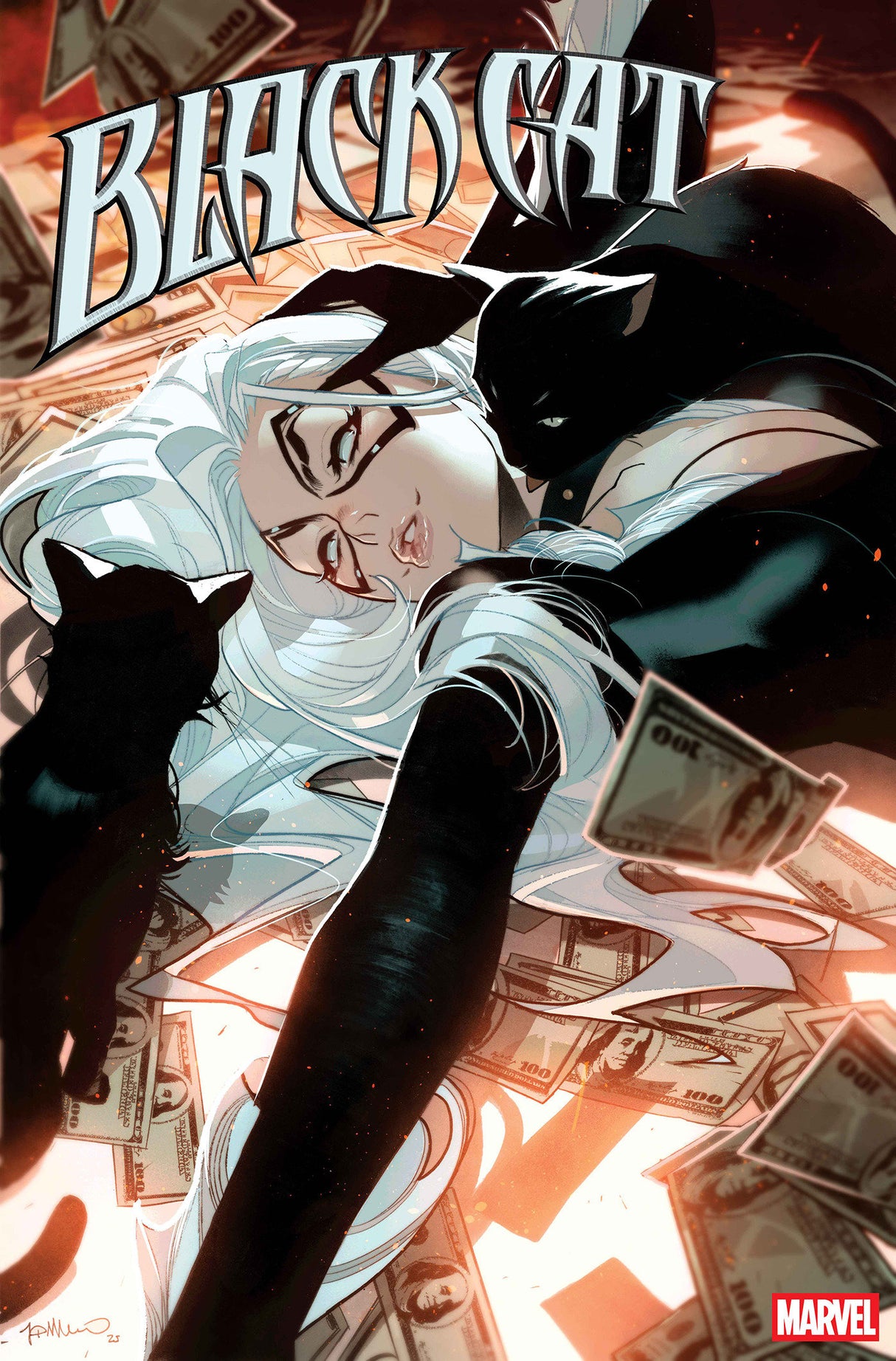 BLACK CAT #1 SIMONE DI MEO - RATIO VARIANT - 1:25 (RELEASE: 8/20/25)