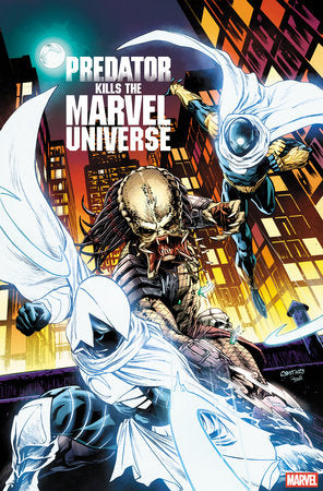 PREDATOR KILLS THE MARVEL UNIVERSE #1 CORY SMITH HUNTING THE HUNTERS VARIANT (RELEASE: 8/13/25)