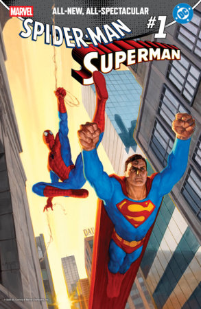 MARVEL/DC: SPIDER-MAN/SUPERMAN #1 - E.M. GIST - 1:25 RATIO - (RELEASE: 4/22/26)