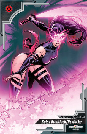 PSYLOCKE NINJA #1 FANYANG - TRADE DRESS & TRADING CARD VARIANT - SET OF 2 (RELEASE: 1/21/26)