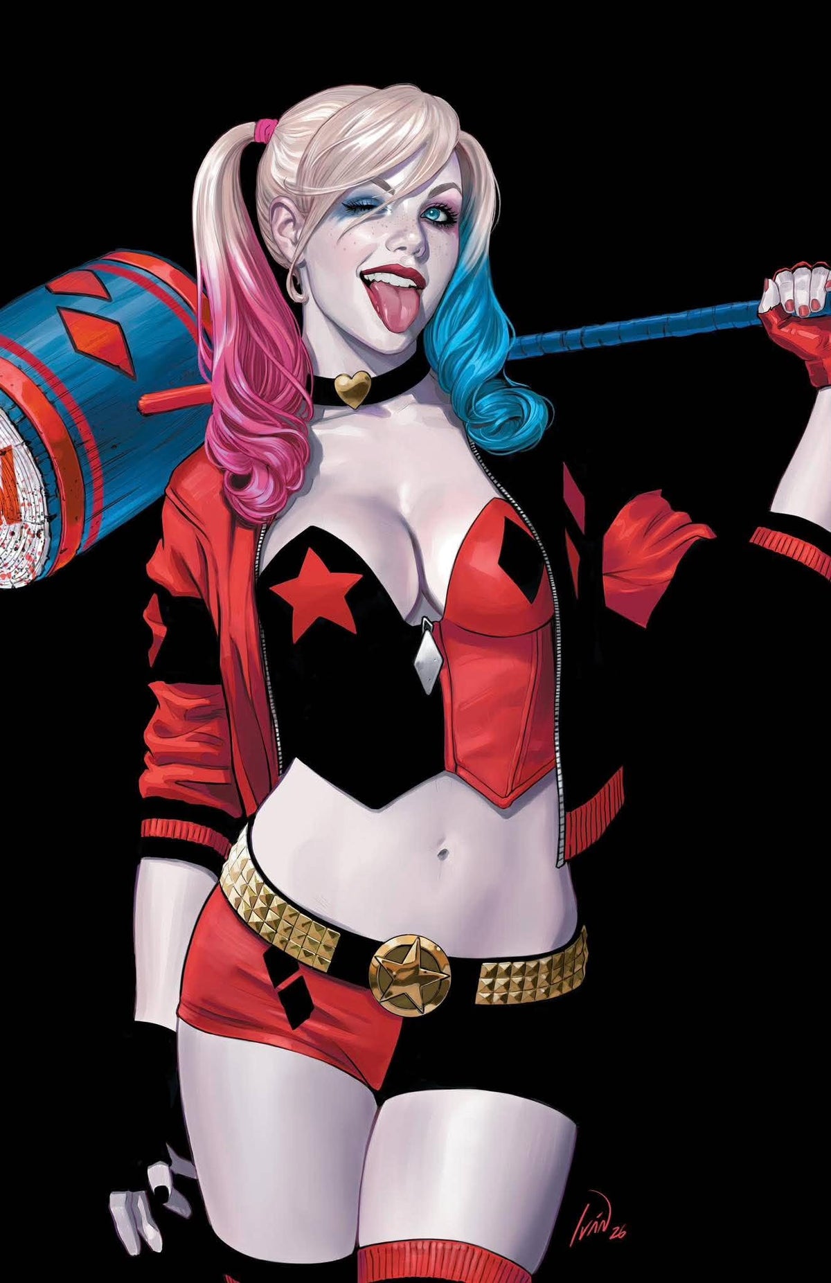 HARLEY QUINN #66 - TALAVERA - VIRGIN - LTD 1000