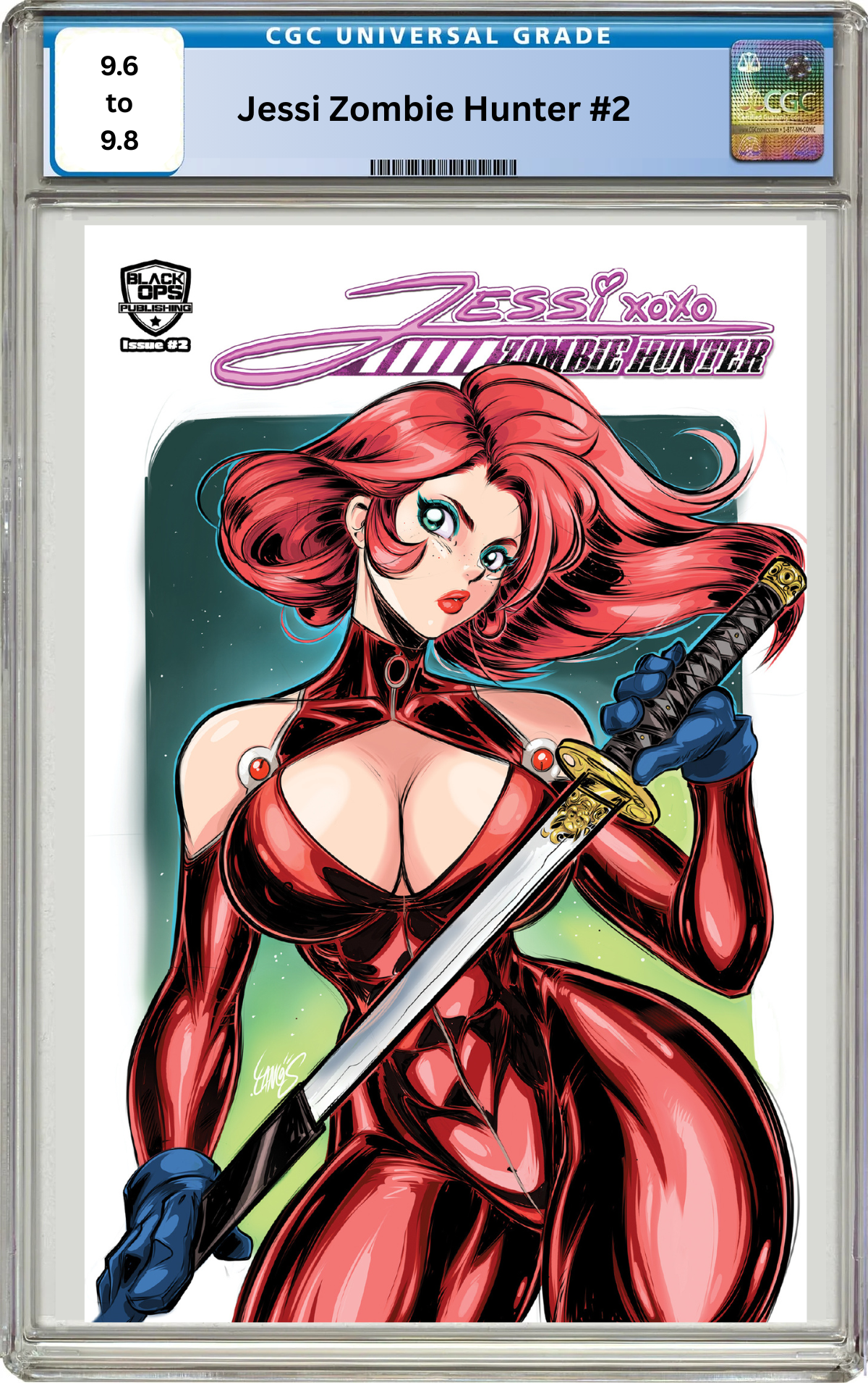 JESSI ZOMBIE HUNTER #2 - ONELOUSYCAT LLANOS - "BUSHWHACKER" - TRADE NICE