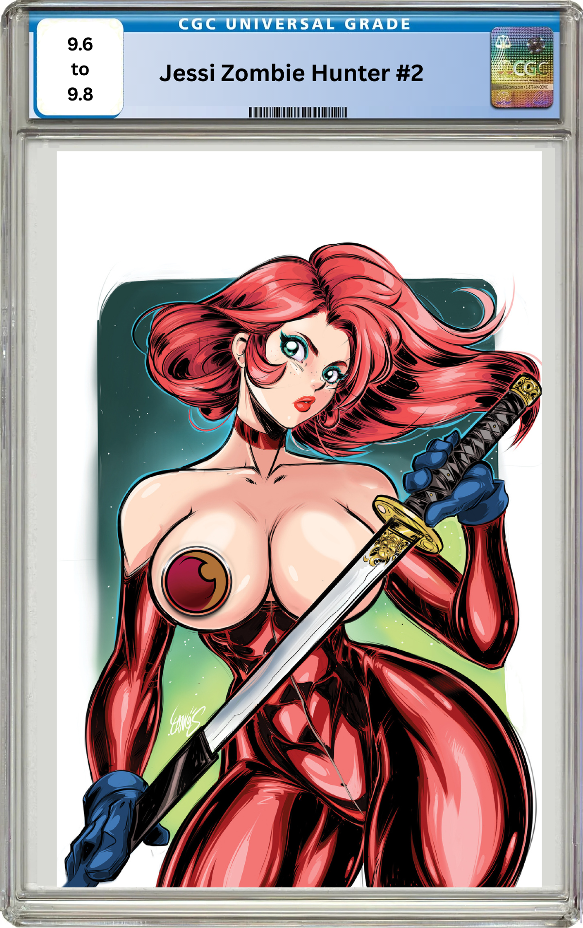 JESSI ZOMBIE HUNTER #2 - ONELOUSYCAT LLANOS - "BUSHWHACKER" - NAUGHTY