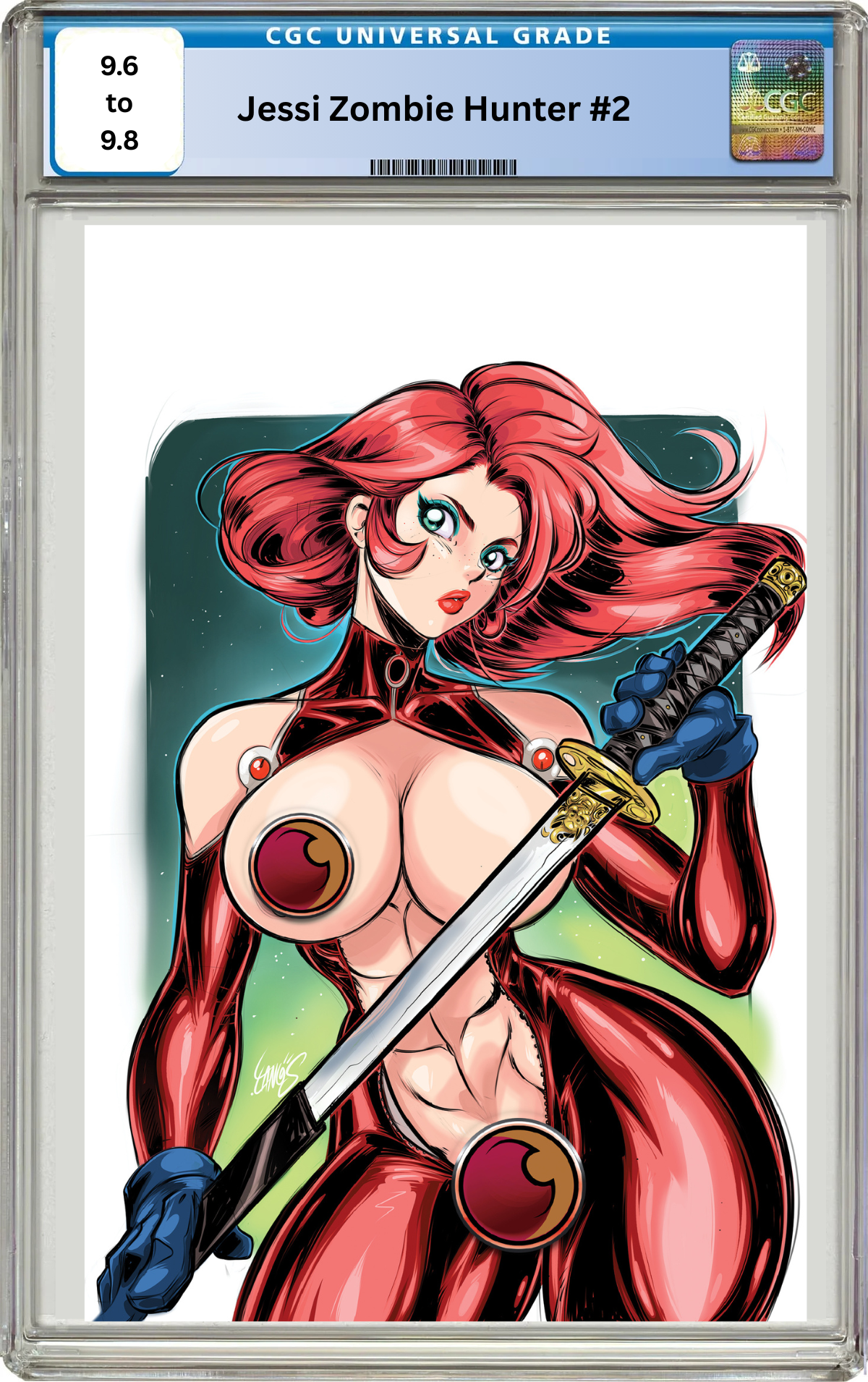 JESSI ZOMBIE HUNTER #2 - ONELOUSYCAT LLANOS - "BUSHWHACKER" - FULL NAUGHTY
