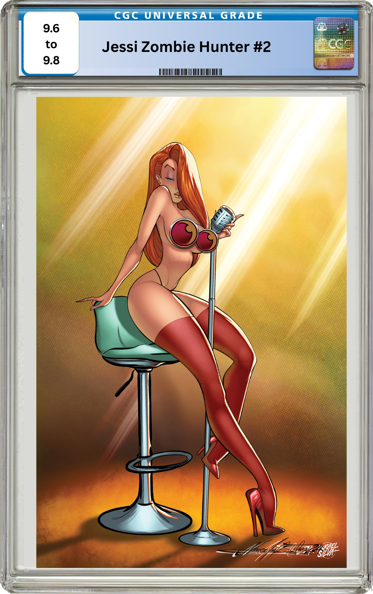 JESSI ZOMBIE HUNTER #2 - NARCELIO SOUSA - "VOXY LADY" - VIRGIN NAUGHTY