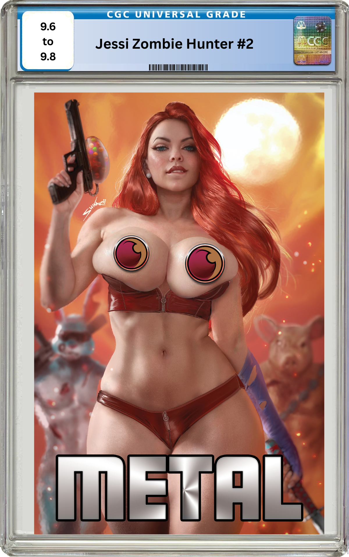 JESSI ZOMBIE HUNTER #2 - SHIKARII - "PISTOL" - NAUGHTY METAL