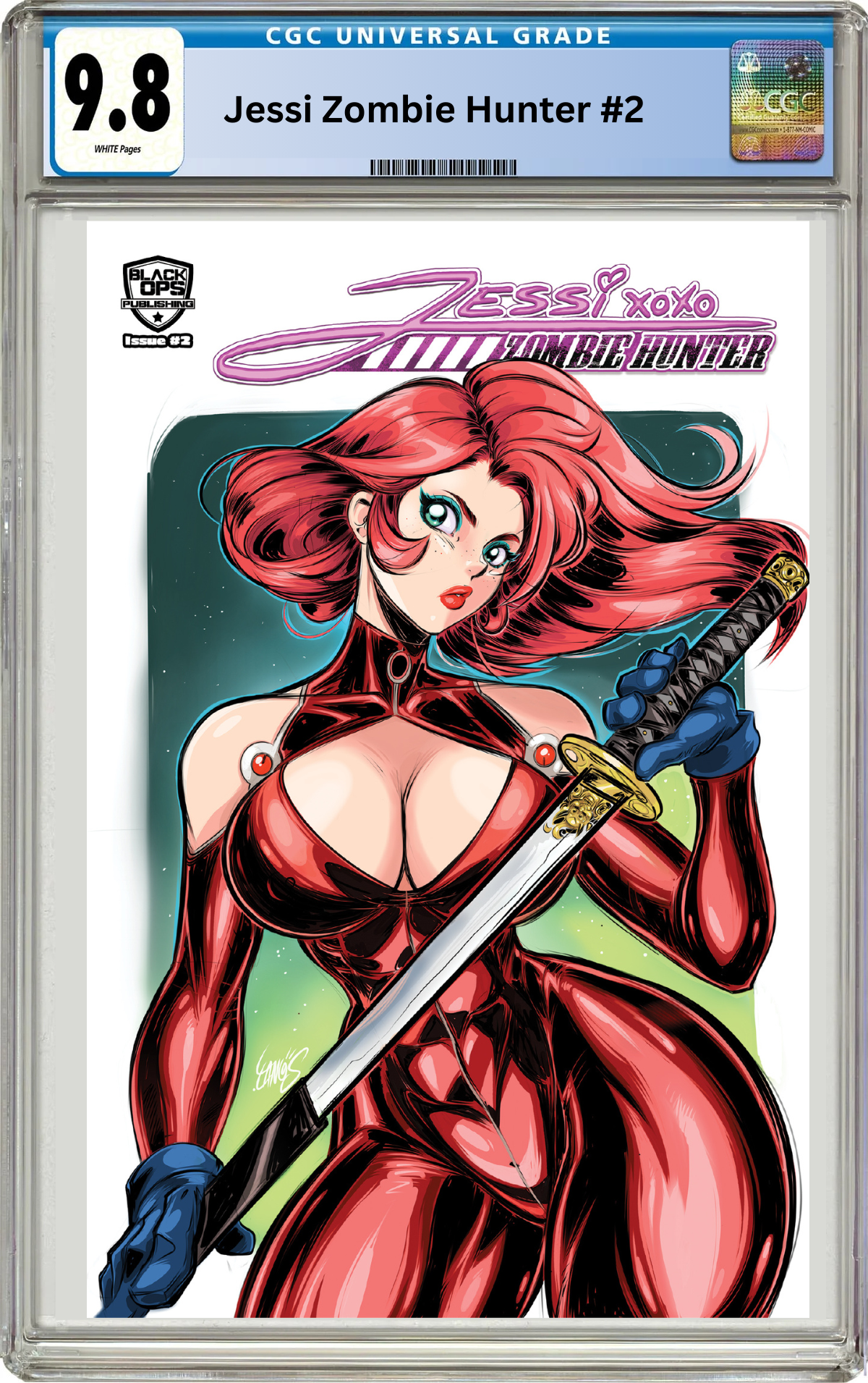 JESSI ZOMBIE HUNTER #2 - ONELOUSYCAT LLANOS - "BUSHWHACKER" - TRADE NICE
