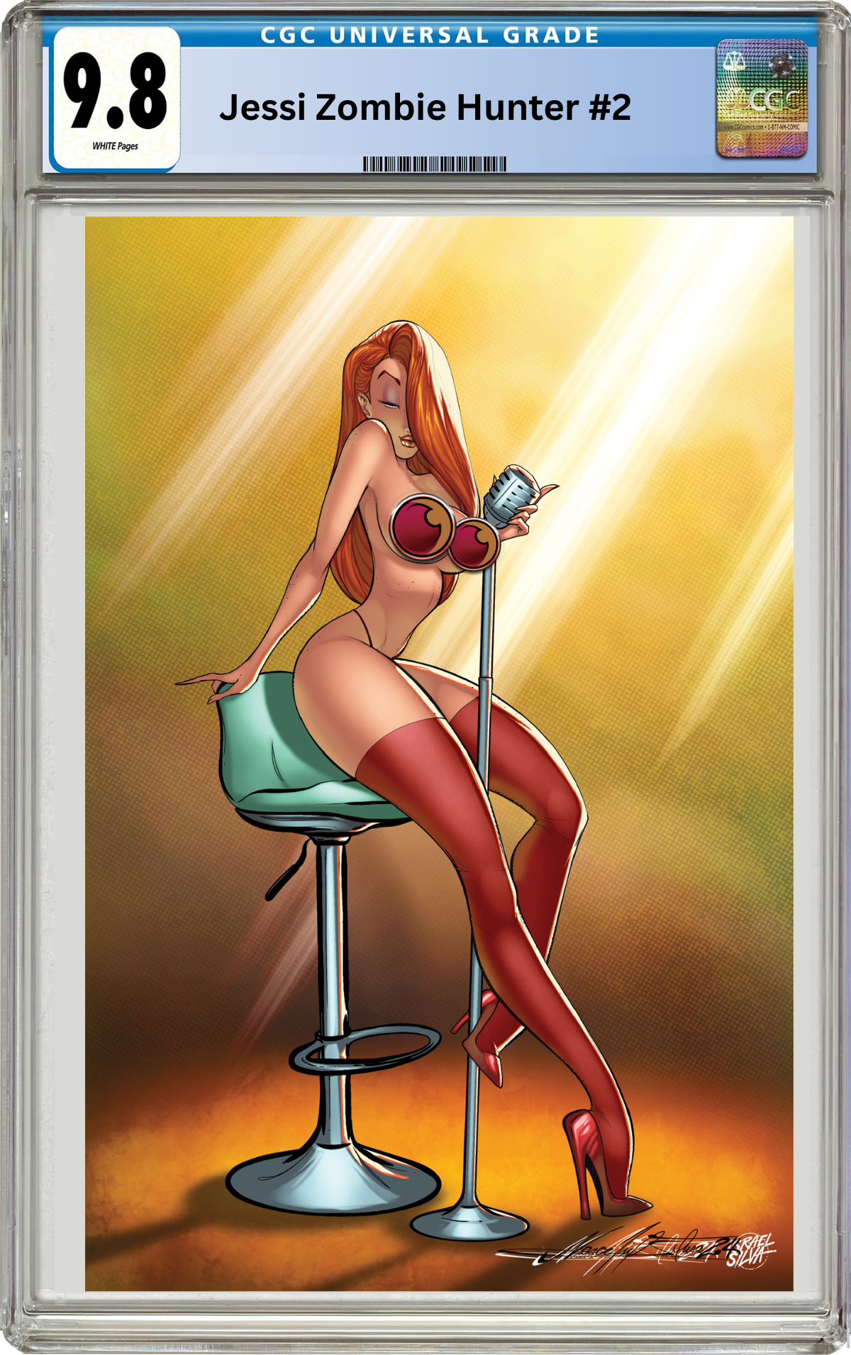 JESSI ZOMBIE HUNTER #2 - NARCELIO SOUSA - "VOXY LADY" - VIRGIN NAUGHTY