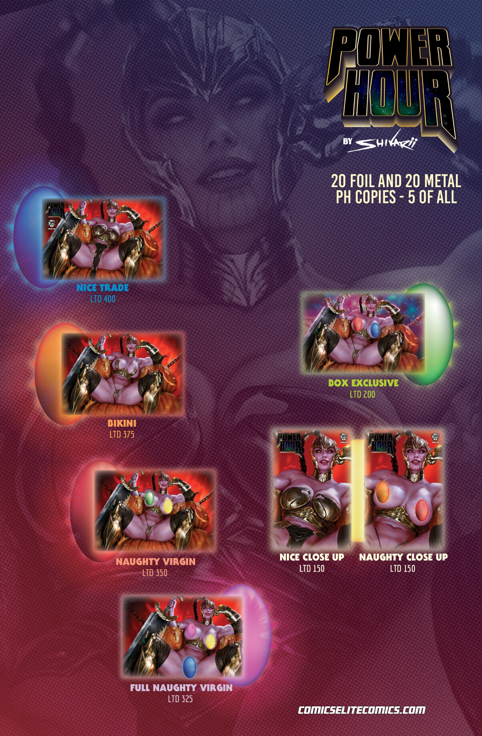 POWER HOUR #2 - SHIKARII PUMPKIN QUEEN BIKINI METAL - LTD 20