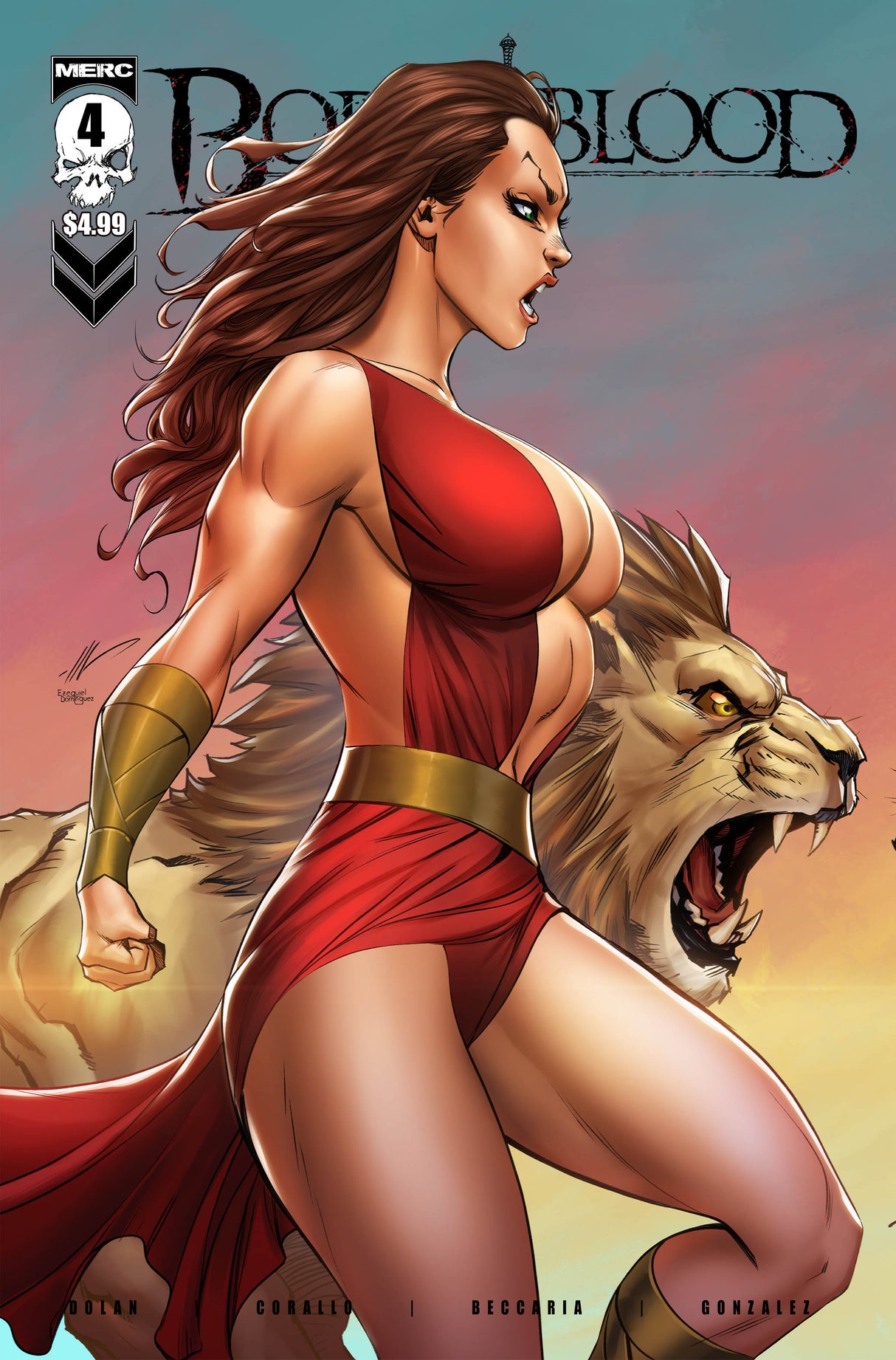 BORN OF BLOOD #4 - COVER C - ALE GARZA CONNECTING