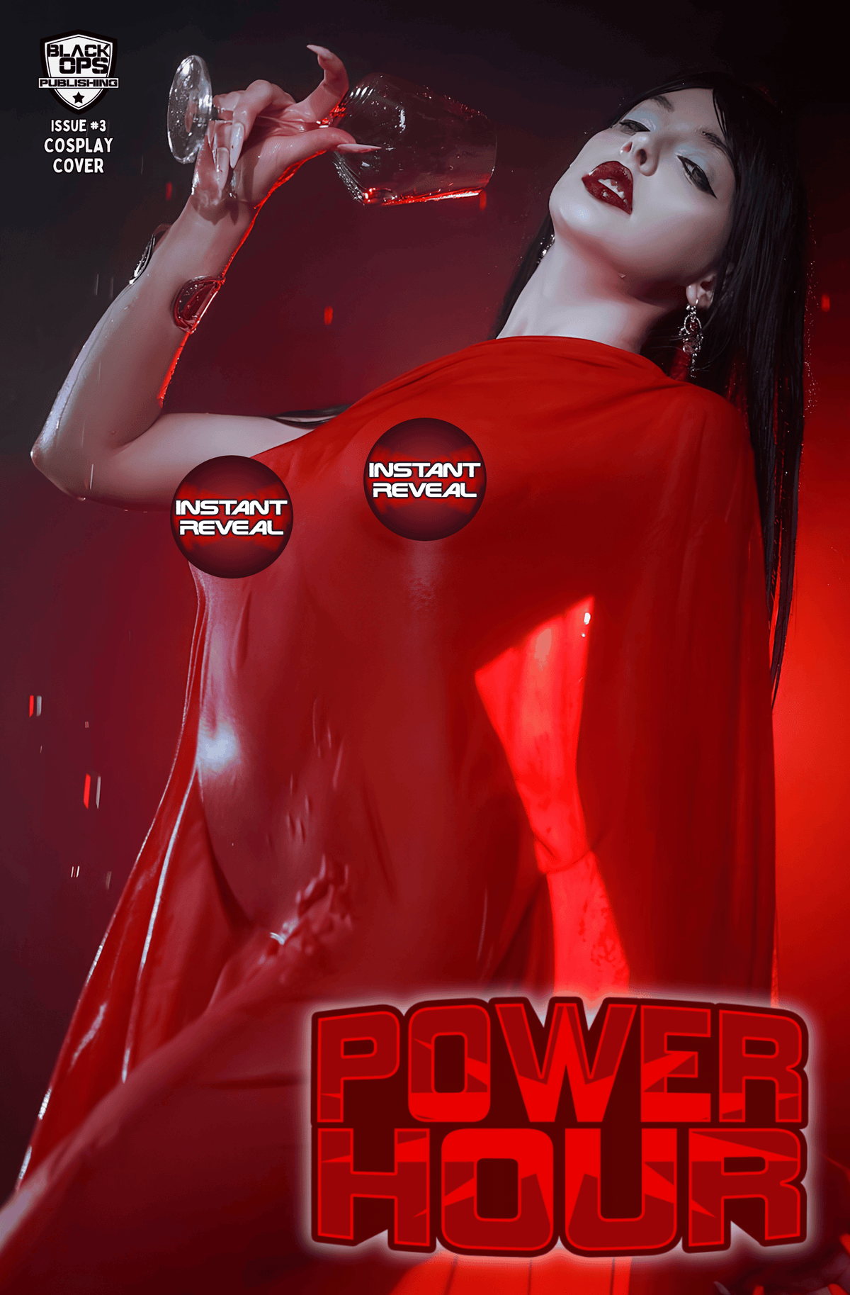 POWER HOUR #3 - INSTANT REVEALS - 3 BOOKS PER PACK - COSPLAY EDITION - NAUGHTY - LTD 100