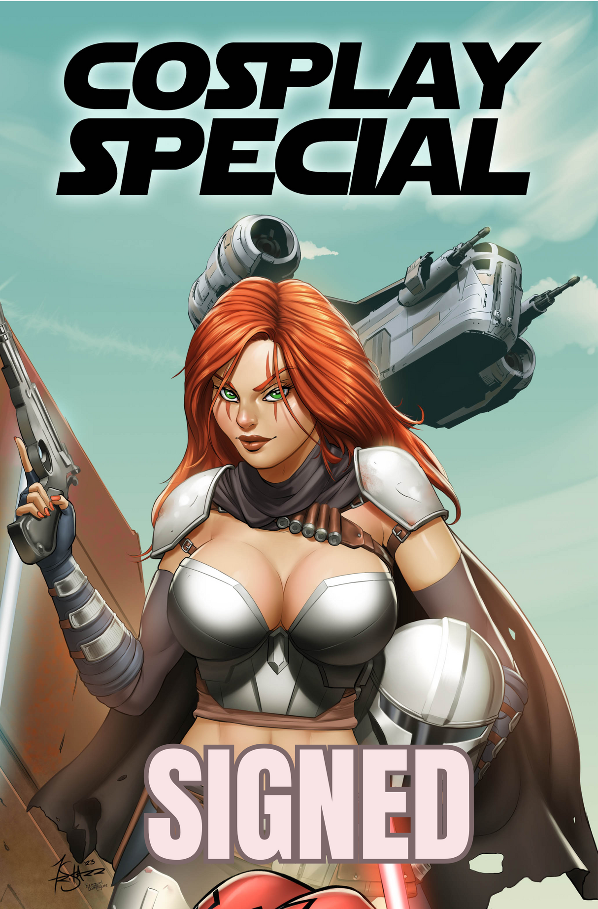 CE COSPLAY SPECIAL - 6TH ANNIVERSARY EXCLUSIVE - TRISTAN THOMPSON TRADE - SIGNED BY TRISTAN W/ COA