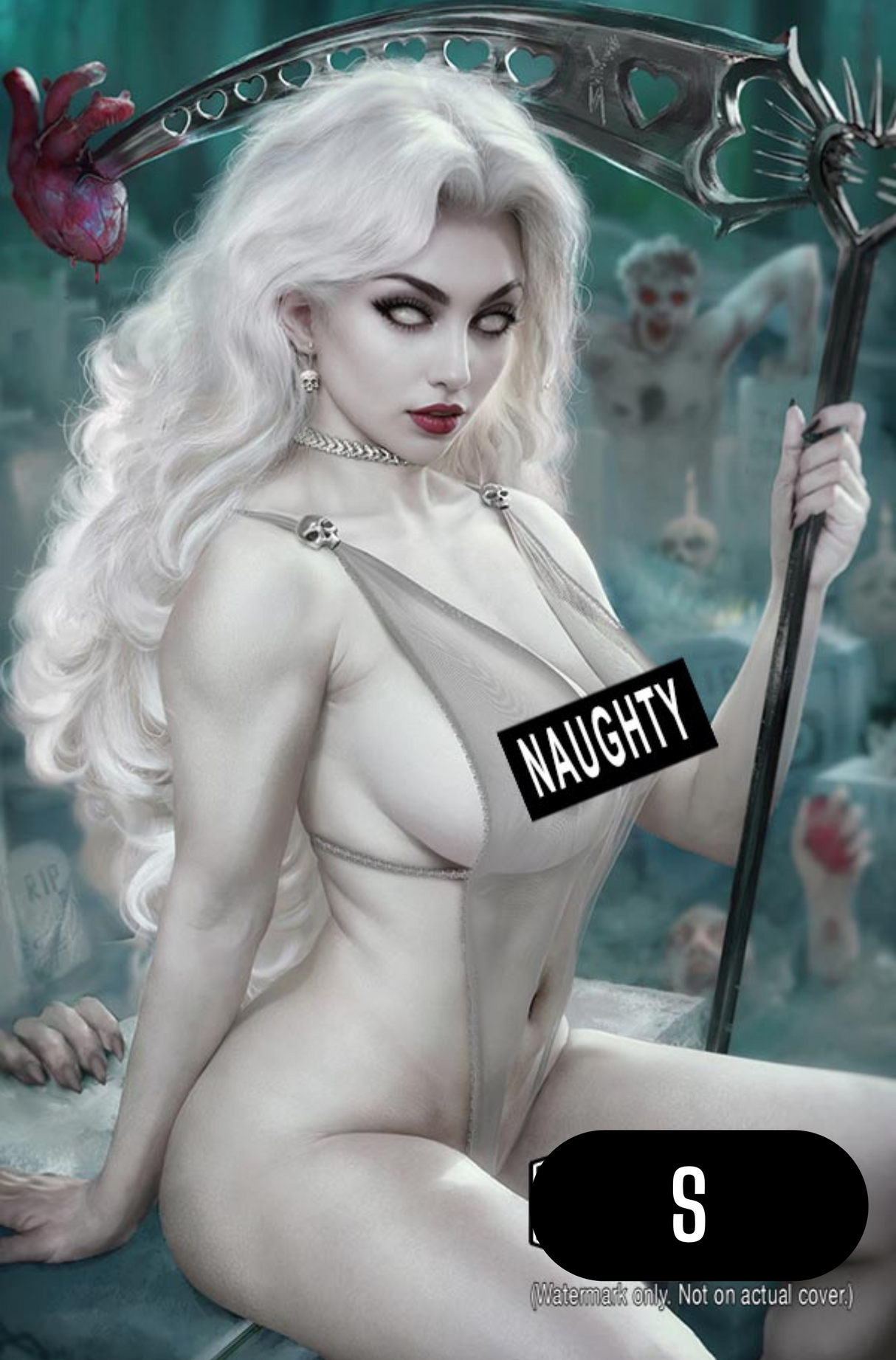 LADY DEATH: HEARTBREAKER #1 SHIKARII VALENTINES DAY - VIRGIN SHEER - S EDITION