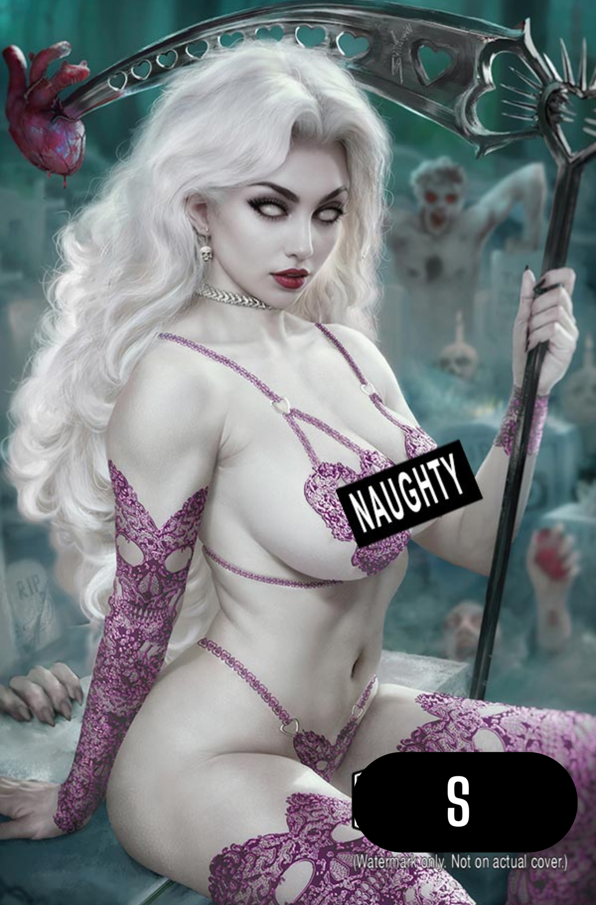 LADY DEATH: HEARTBREAKER #1 SHIKARII VALENTINES DAY - VIRGIN LINGERIE - S EDITION
