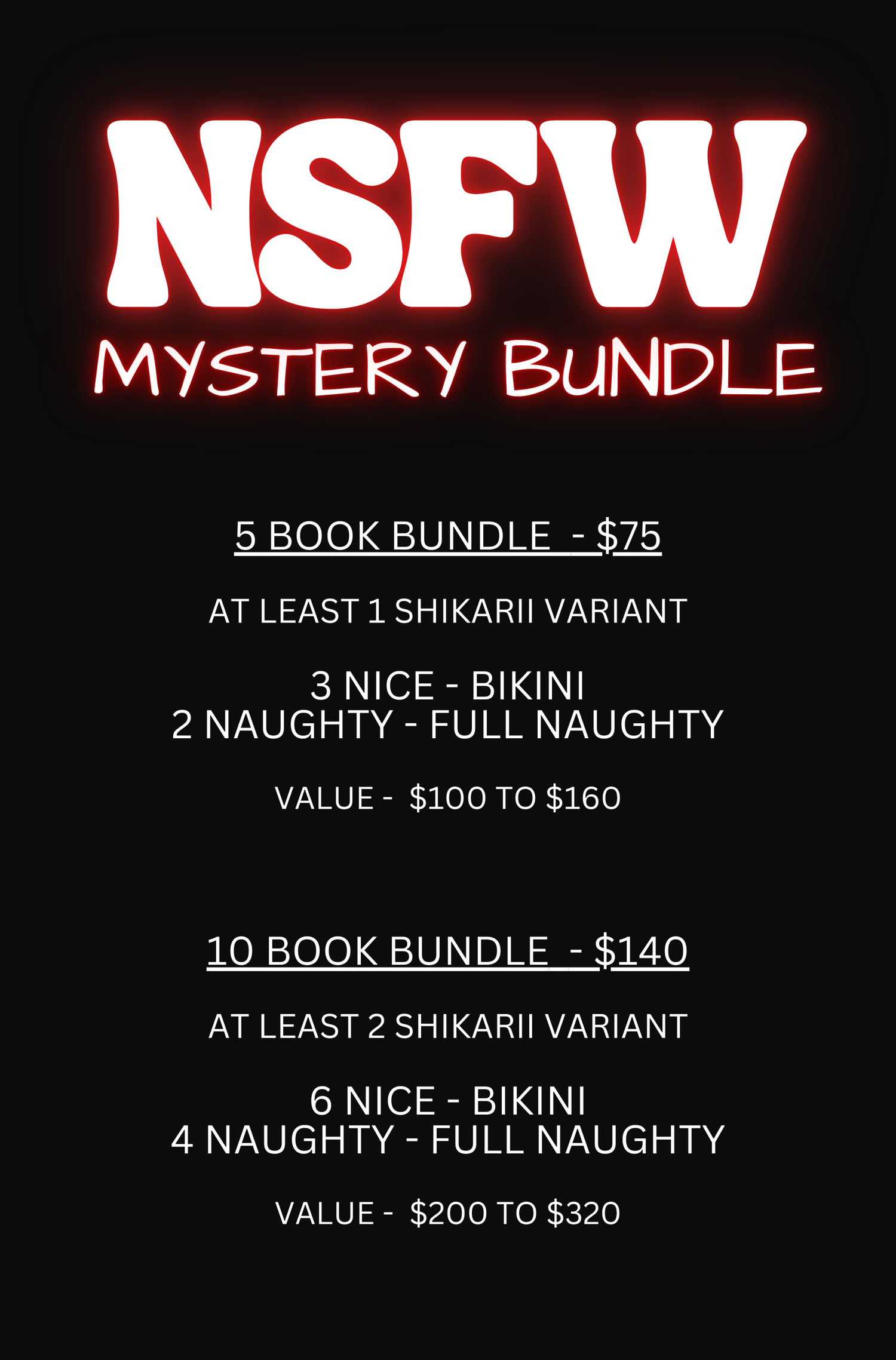 NSFW MYSTERY BUNDLE - 2 OPTIONS (5/10)