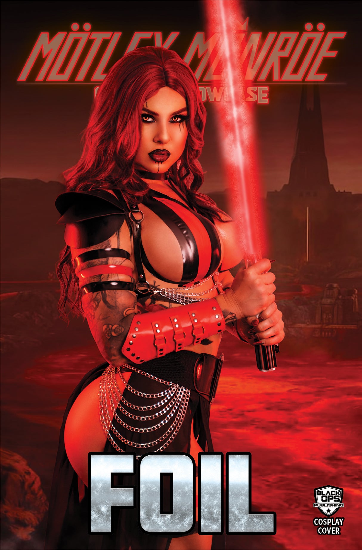 MOTLEY MONROE: COSPLAY SHOWCASE - REVENGE OF THE SIXTH - TRADE NICE - SPOT FOIL - LTD 3