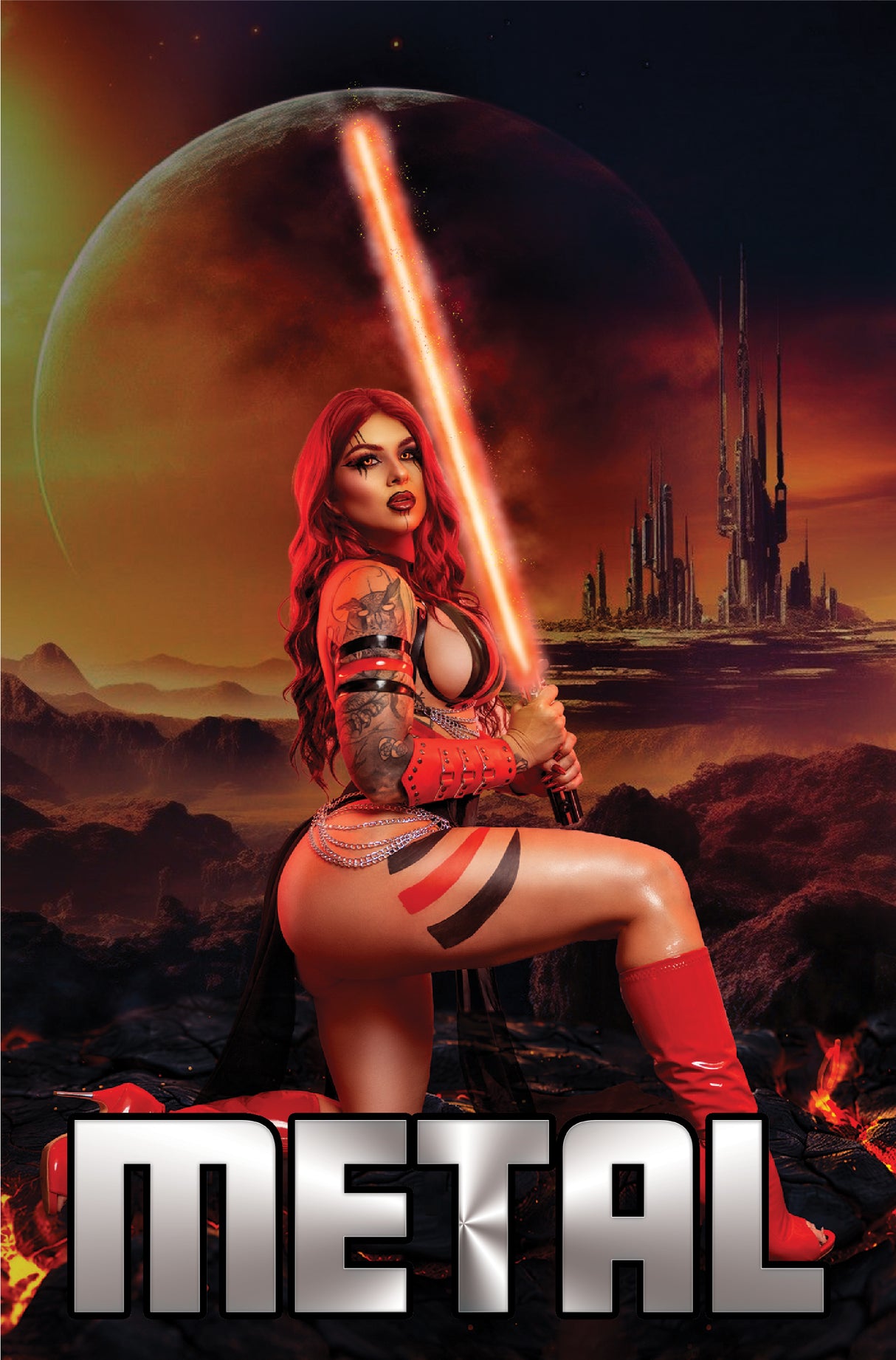 MOTLEY MONROE: COSPLAY SHOWCASE - REVENGE OF THE SIXTH - LEGS - METAL - LTD 3