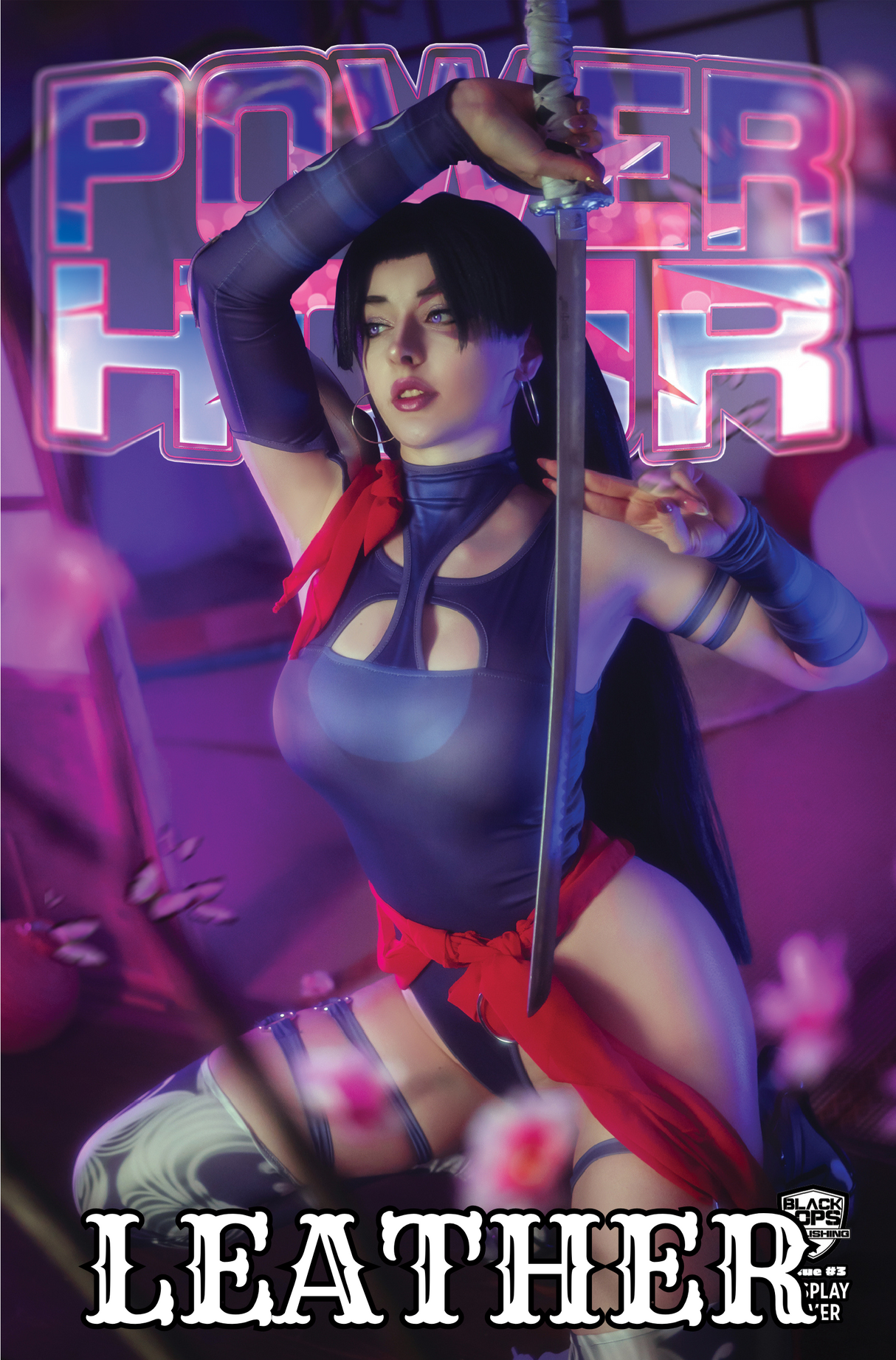 POWER HOUR #3 DARIA HIME "NINJA" COSPLAY - TRADE NICE LEATHER - LTD 25
