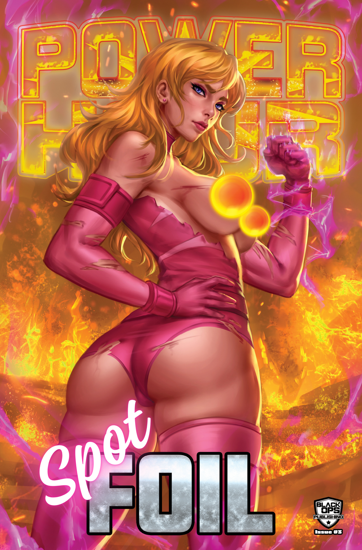 POWER HOUR #3 CHAZ "DUALITY" - PINK TRADE NAUGHTY - SPOT FOIL - LTD 10