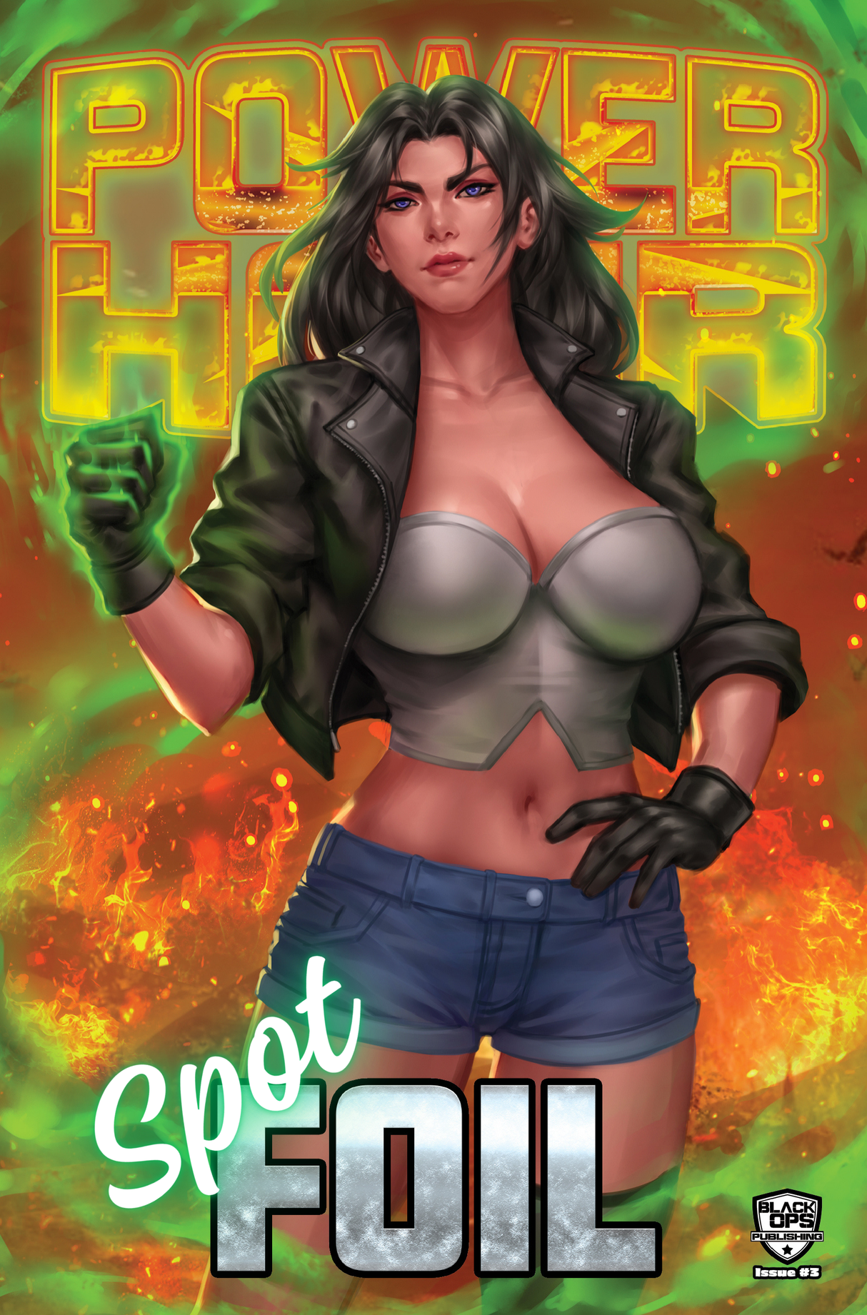 POWER HOUR #3 CHAZ "DUALITY" - GREEN TRADE NICE - SPOT FOIL - LTD 10