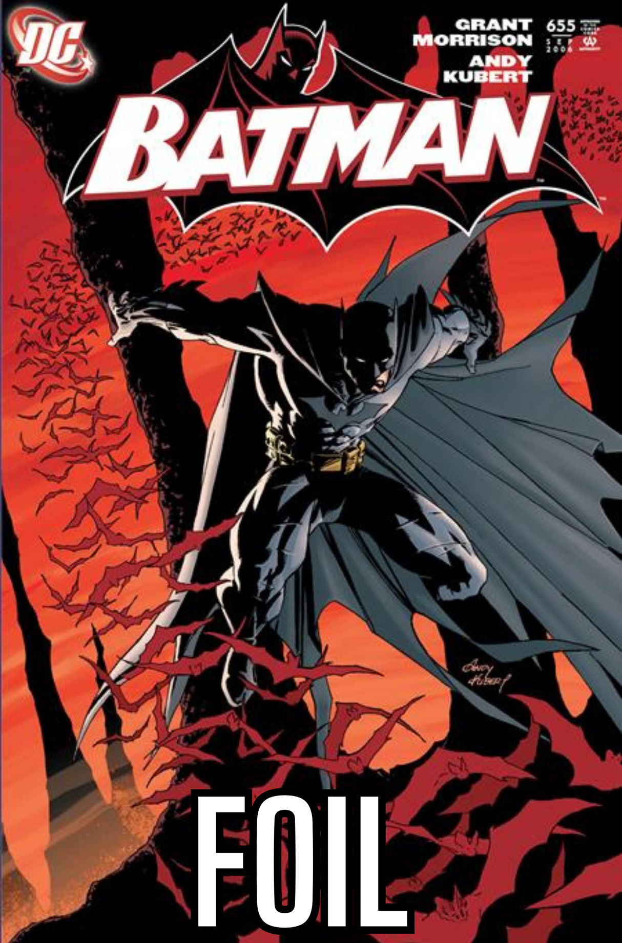 BATMAN #655 FACSIMILE EDITION CVR C ANDY KUBERT FOIL VAR - KEY ISSUE (RELEASE: 7/16/25)