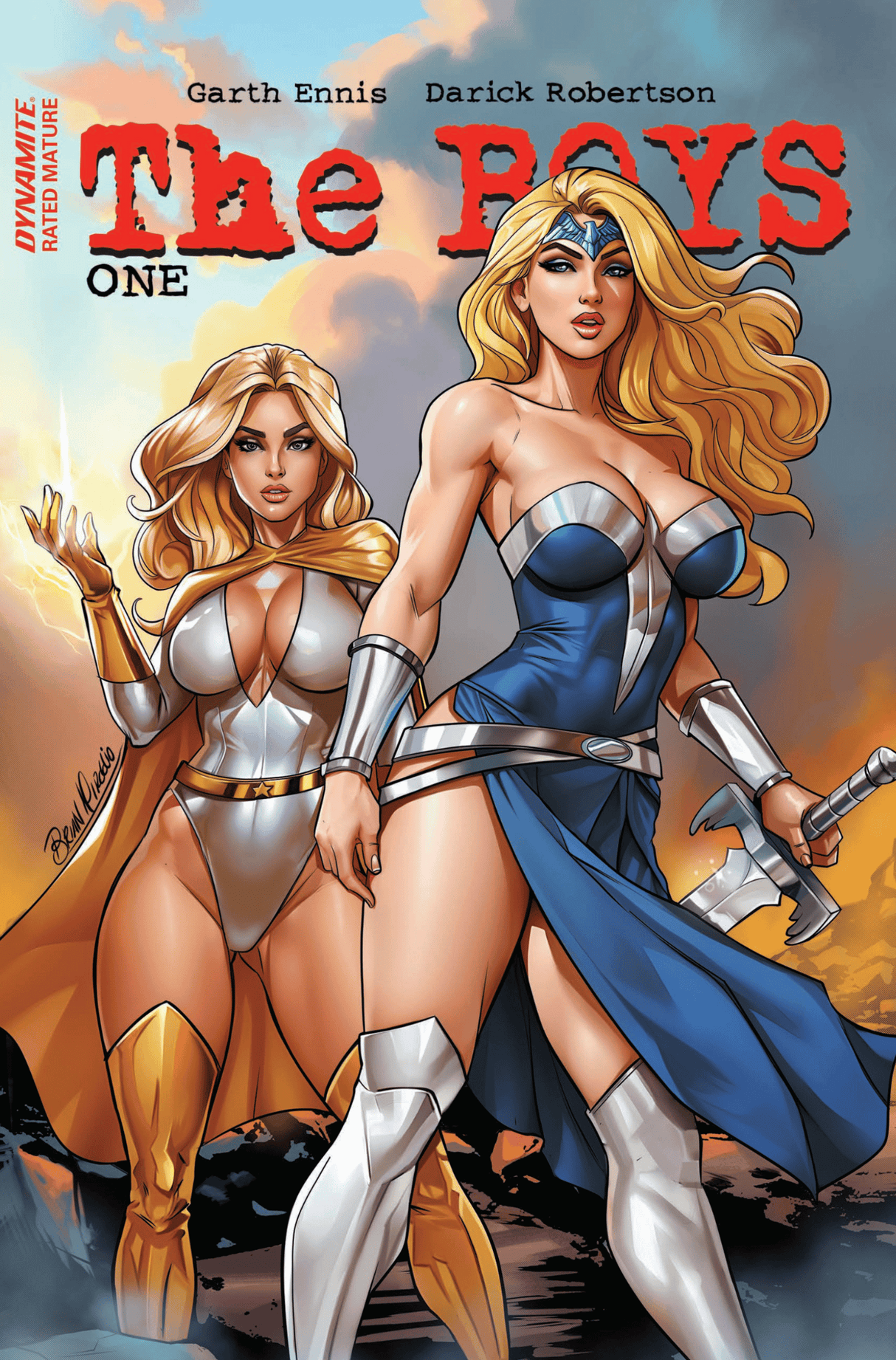 THE BOYS #1 BRIAN MIROGLIO - DALLAS FAN EXPO EXCLUSIVE - TRADE - LTD 300