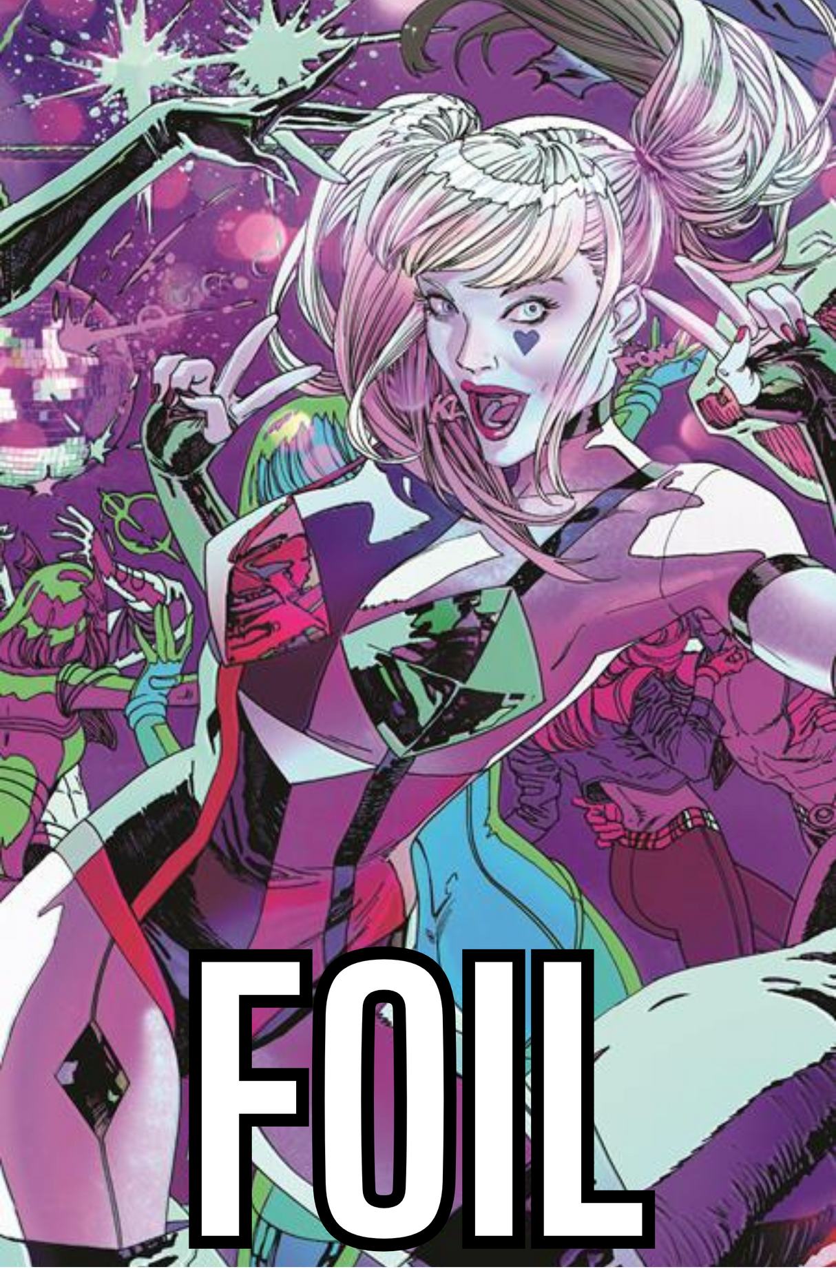 GOTHAM CITY SIRENS UNFIT FOR ORBIT #2 (OF 5) CVR D GUILLEM MARCH CONNECTING KALANORIAN FOIL VAR (RELEASE: 7/9/25)