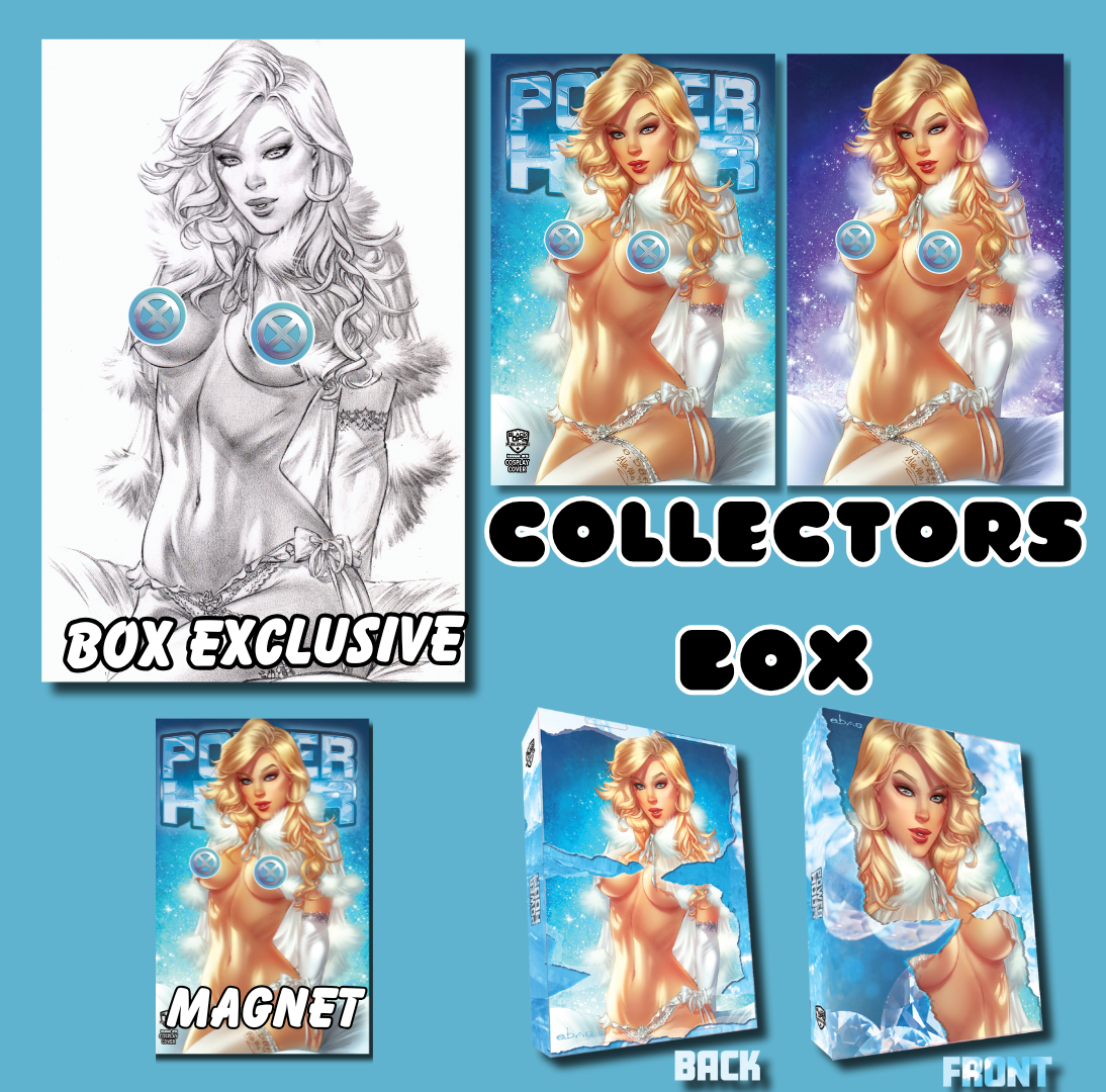 POWER HOUR #3 EBAS "ICE QUEEN" - DENVER FANEXPO EXCLUSIVE - COLLECTORS BOX - LTD 100
