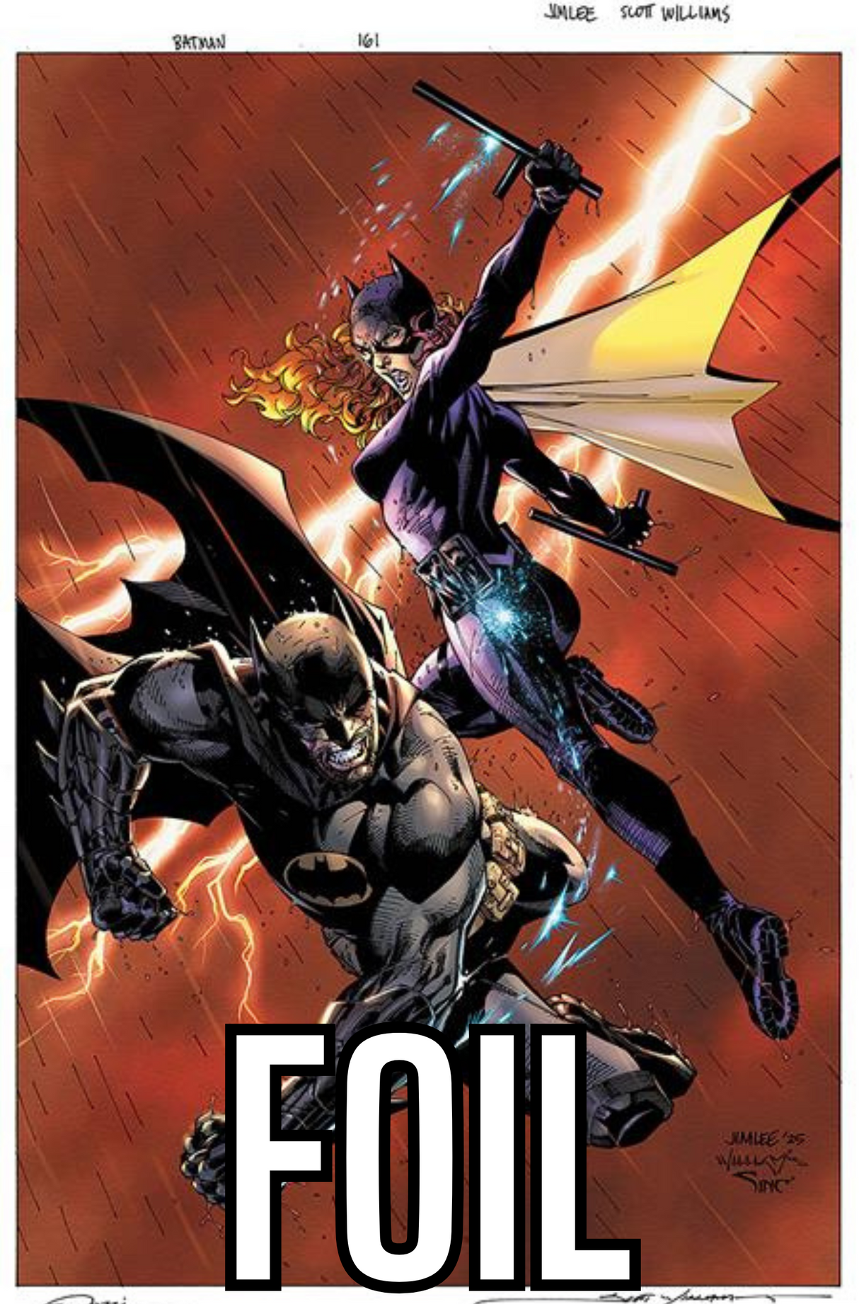BATMAN #161 CVR F JIM LEE & SCOTT WILLIAMS FOIL VAR (RELEASE: 7/23/25)