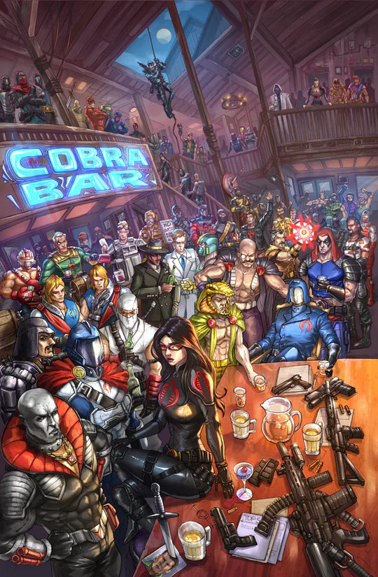 G.I. JOE #320 ALAN QUAH - VIRGIN - LTD 750