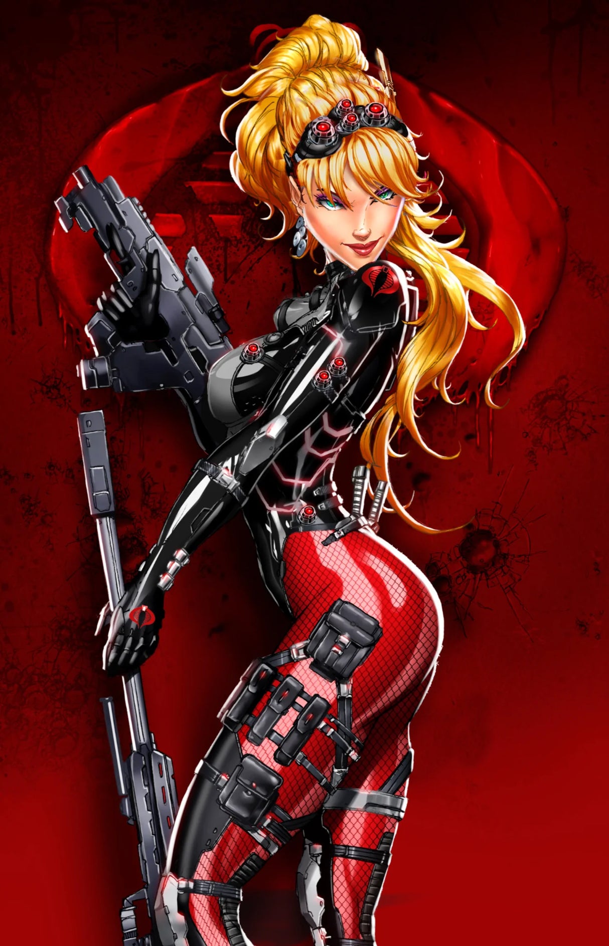 G.I. JOE #12 JAMIE TYNDALL - FOIL - LTD 750