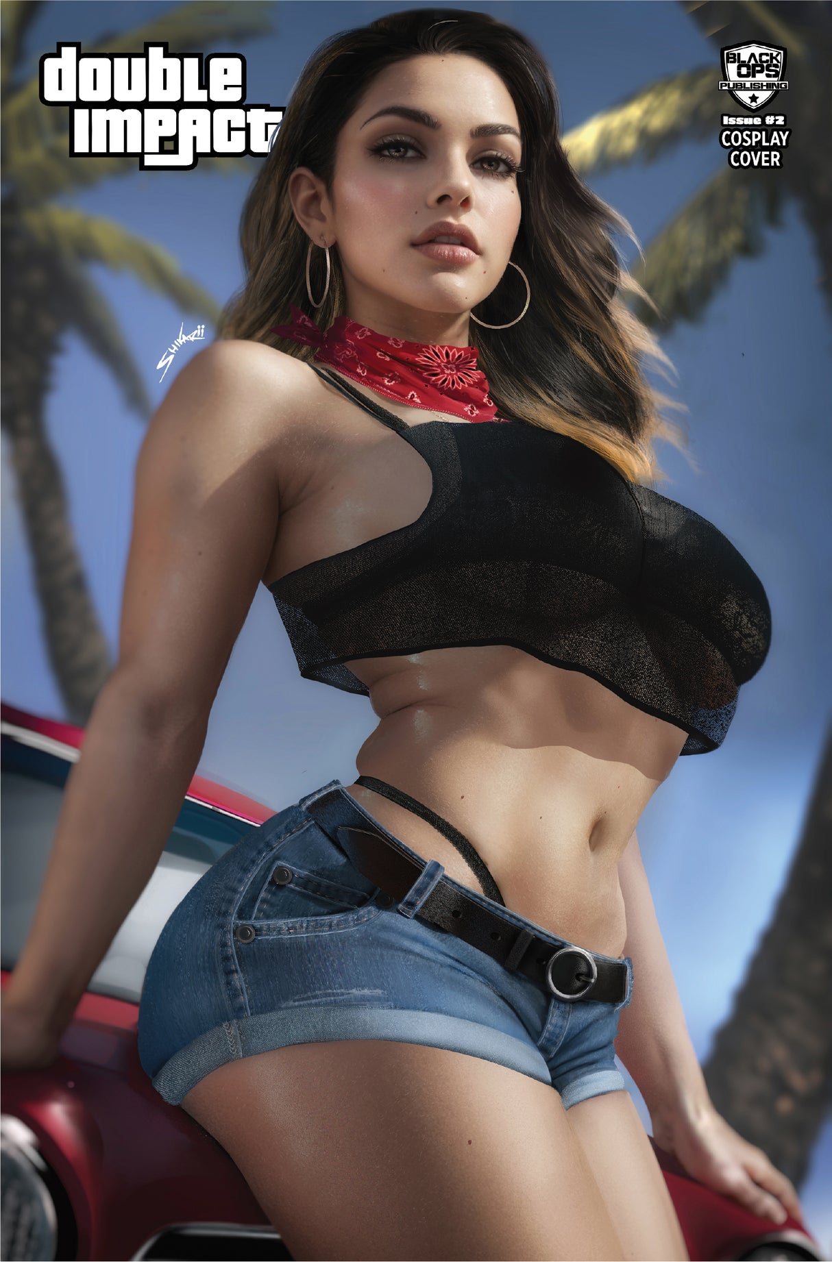 DOUBLE IMPACT #2 SHIKARII "CALI GIRL" - COLLECTORS BOX - LTD 150