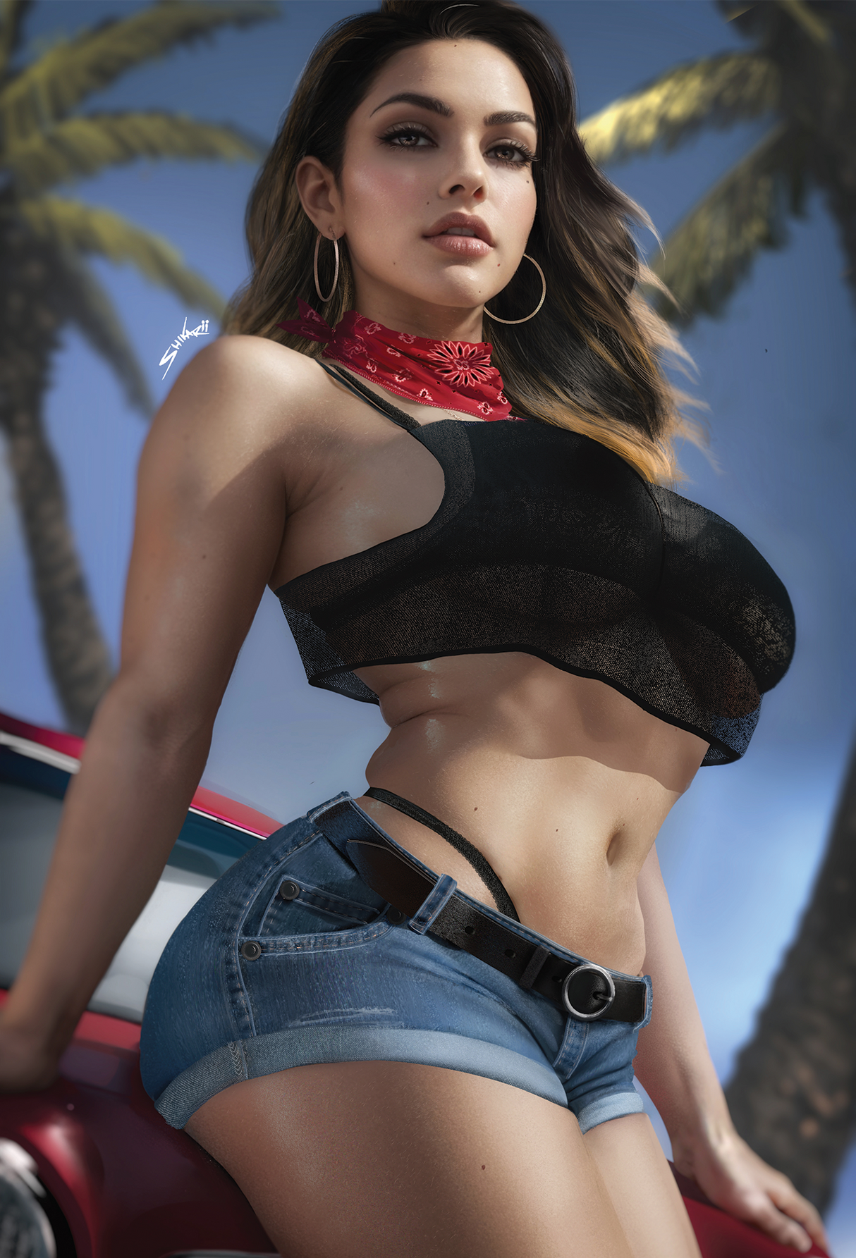 DOUBLE IMPACT #2 SHIKARII "CALI GIRL" - COLLECTORS BOX - LTD 150