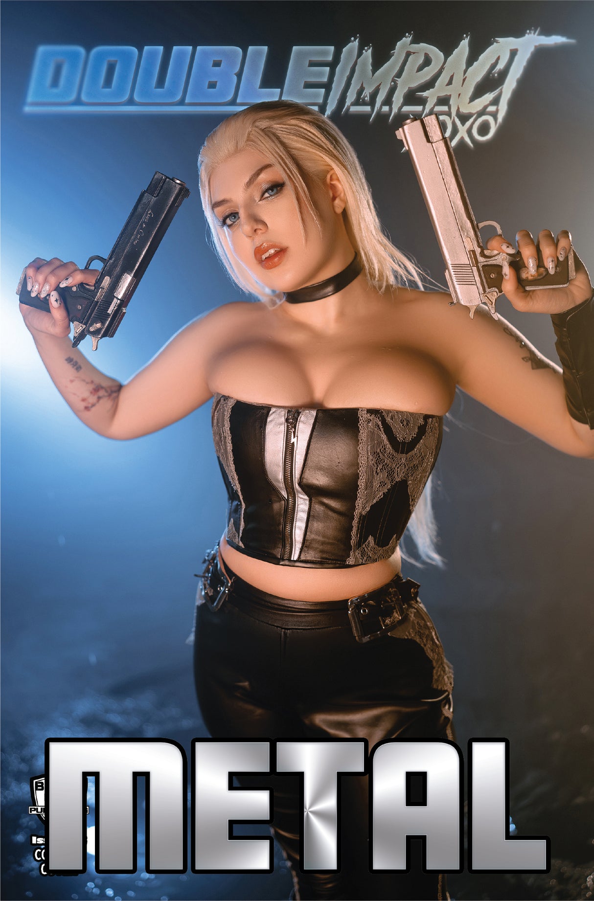 DOUBLE IMPACT #2 ELSIE VI COSPLAY - TRADE NICE METAL - LTD 5