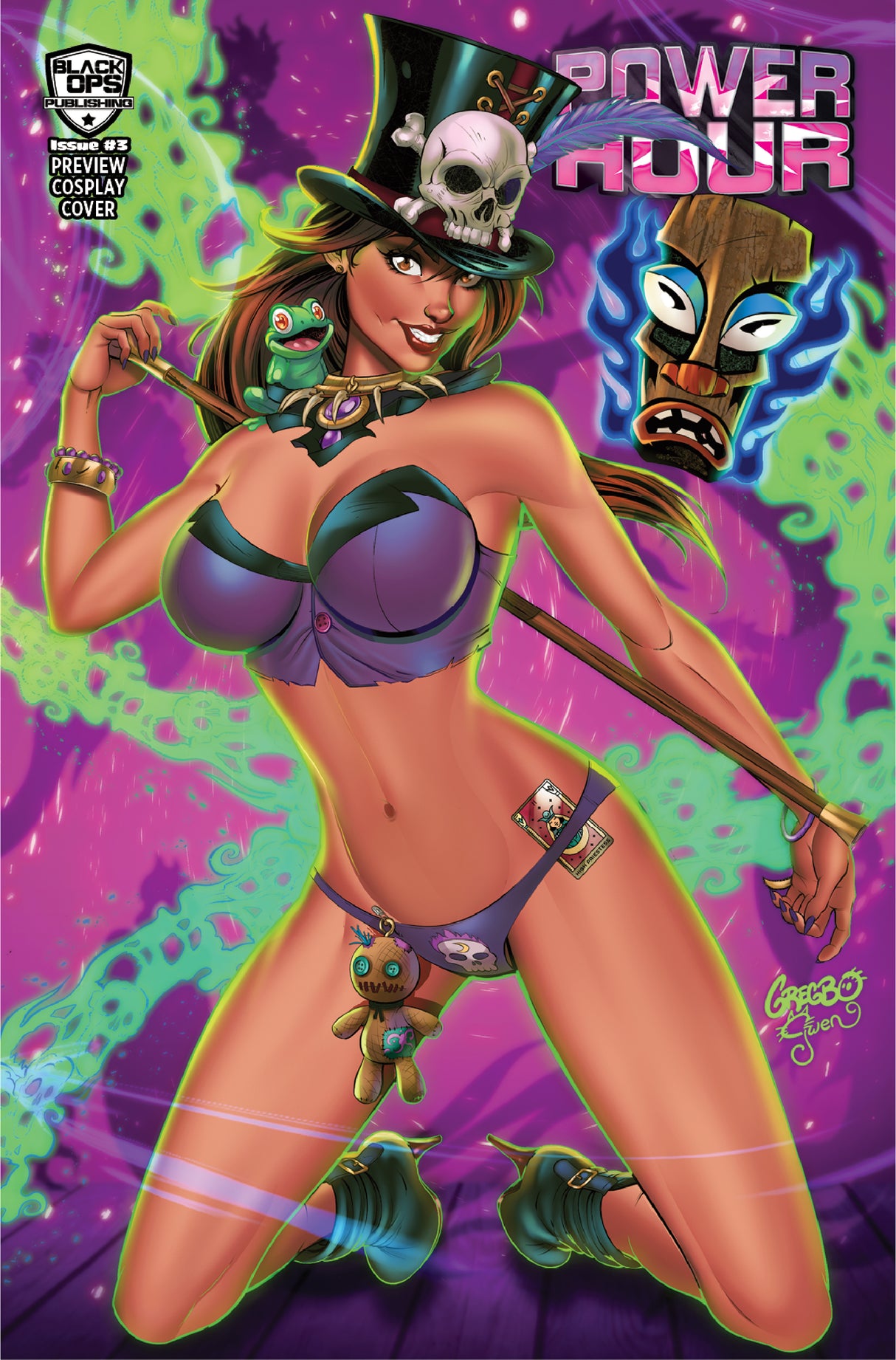 Power Hour #3 Preview - Gregbo "Witch Doctor" Trade Metal LTD 10