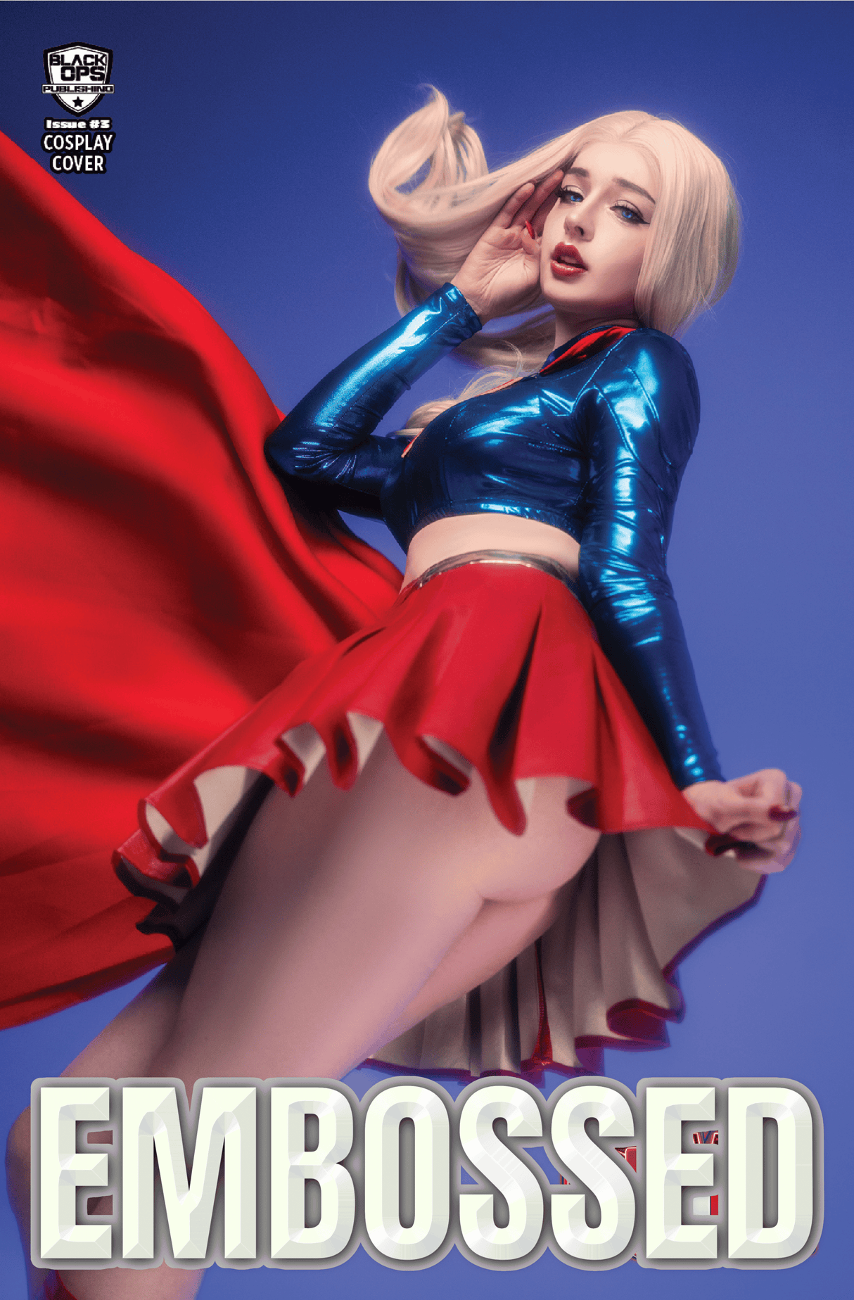 POWER HOUR #3 - DARIA HIME COSPLAY - "SUPER" - TRADE NICE - EMBOSSED - LTD 3