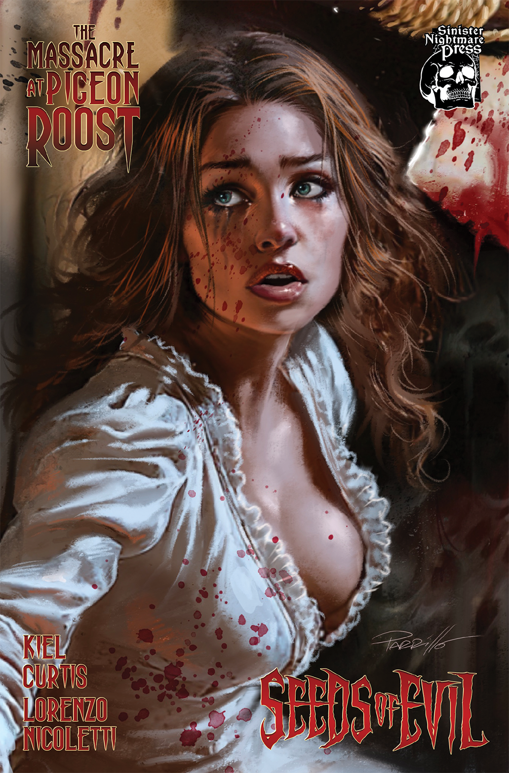SEEDS OF EVIL #1 PARRILLO - UP CLOSE - TRADE DRESS - KICKSTARTER EDITION