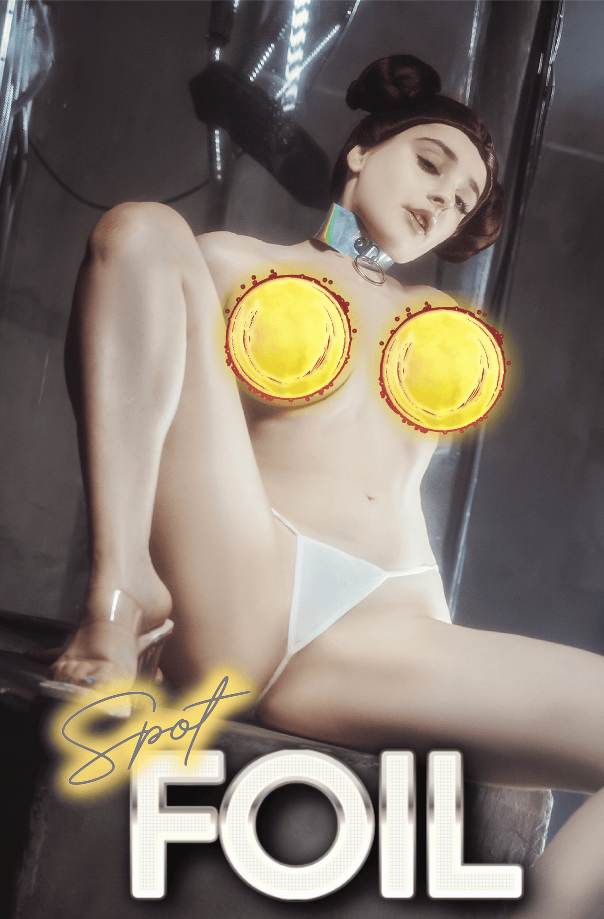 POWER HOUR: THE FALLEN ONE - DARIA HIME COSPLAY - "PRINCESS" - SECRET - VIRGIN NAUGHTY - SPOT FOIL - LTD 5