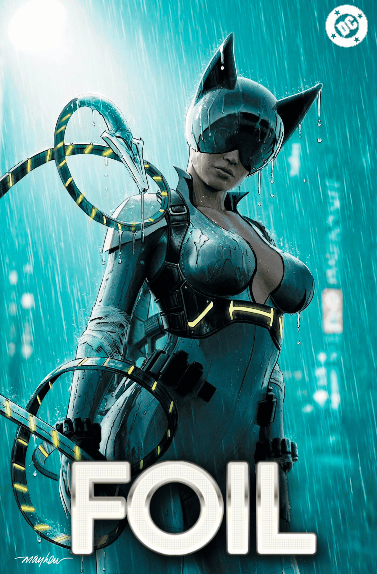 ABSOLUTE CATWOMAN #1 - MAYHEW - VIRGIN FOIL - LTD 1000