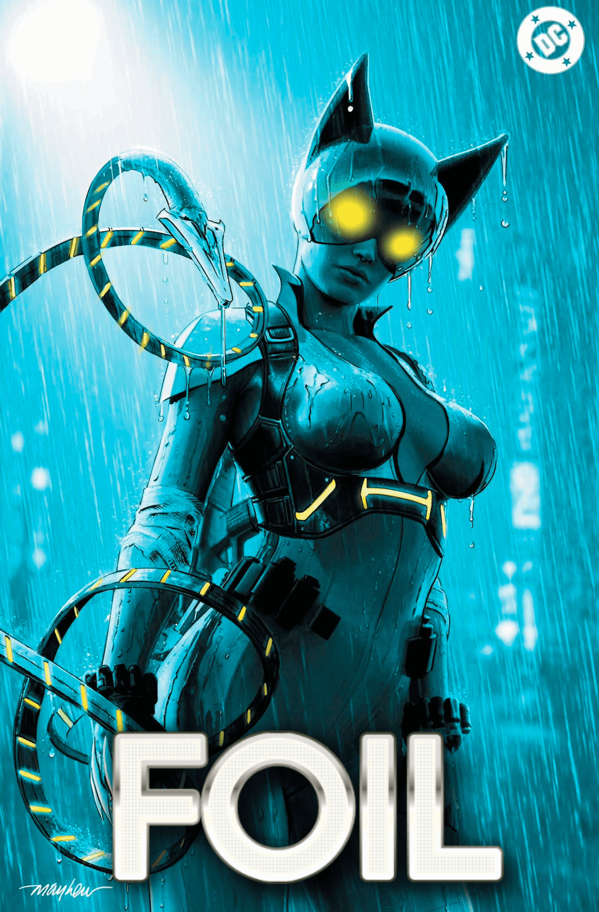 ABSOLUTE CATWOMAN #1 - MAYHEW - VIRGIN EYES FOIL - LTD 1000