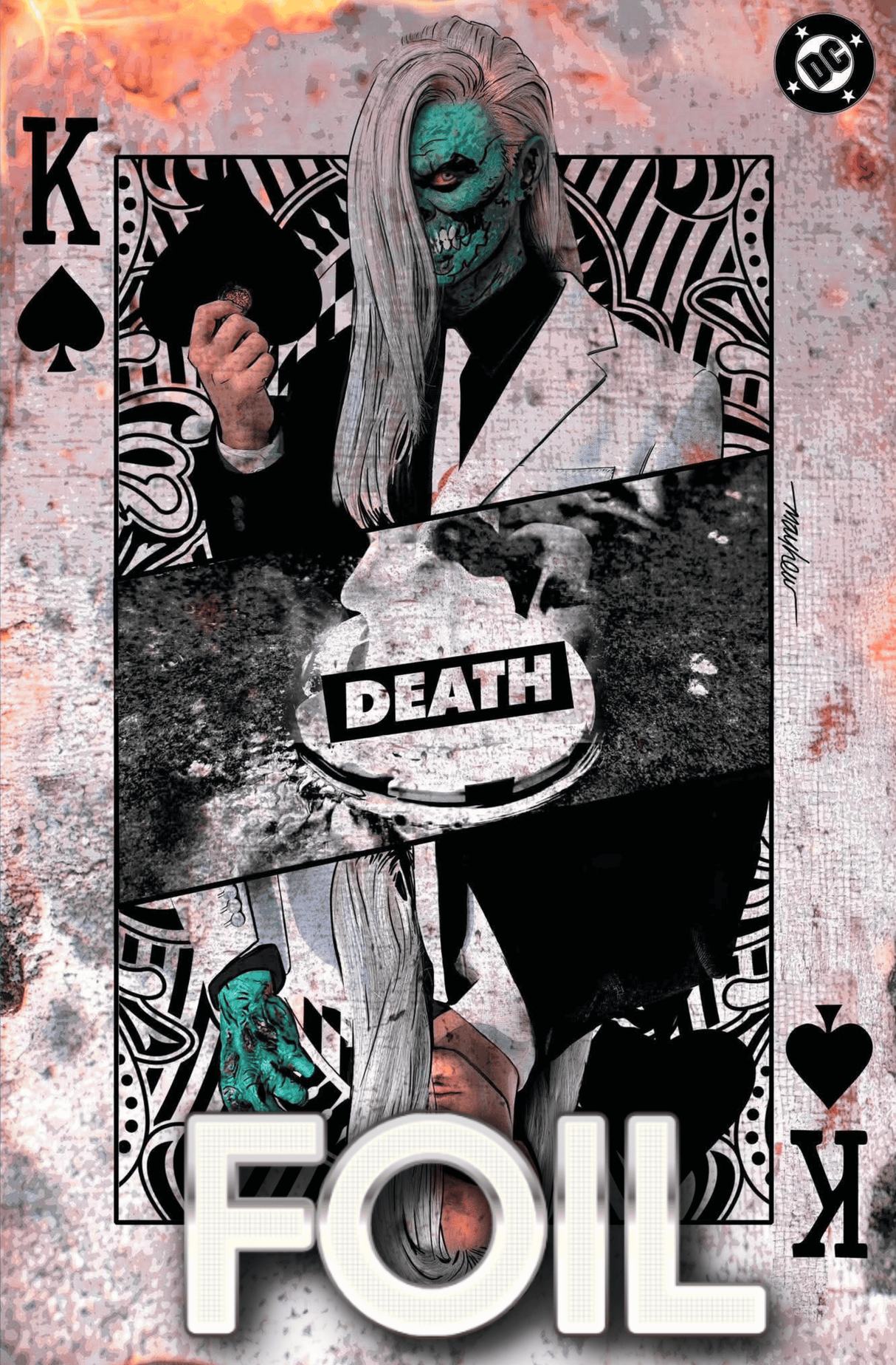 ABSOLUTE BATMAN #22 MAYHEW - KEY ISSUE - DEATH FOIL - LTD 1000