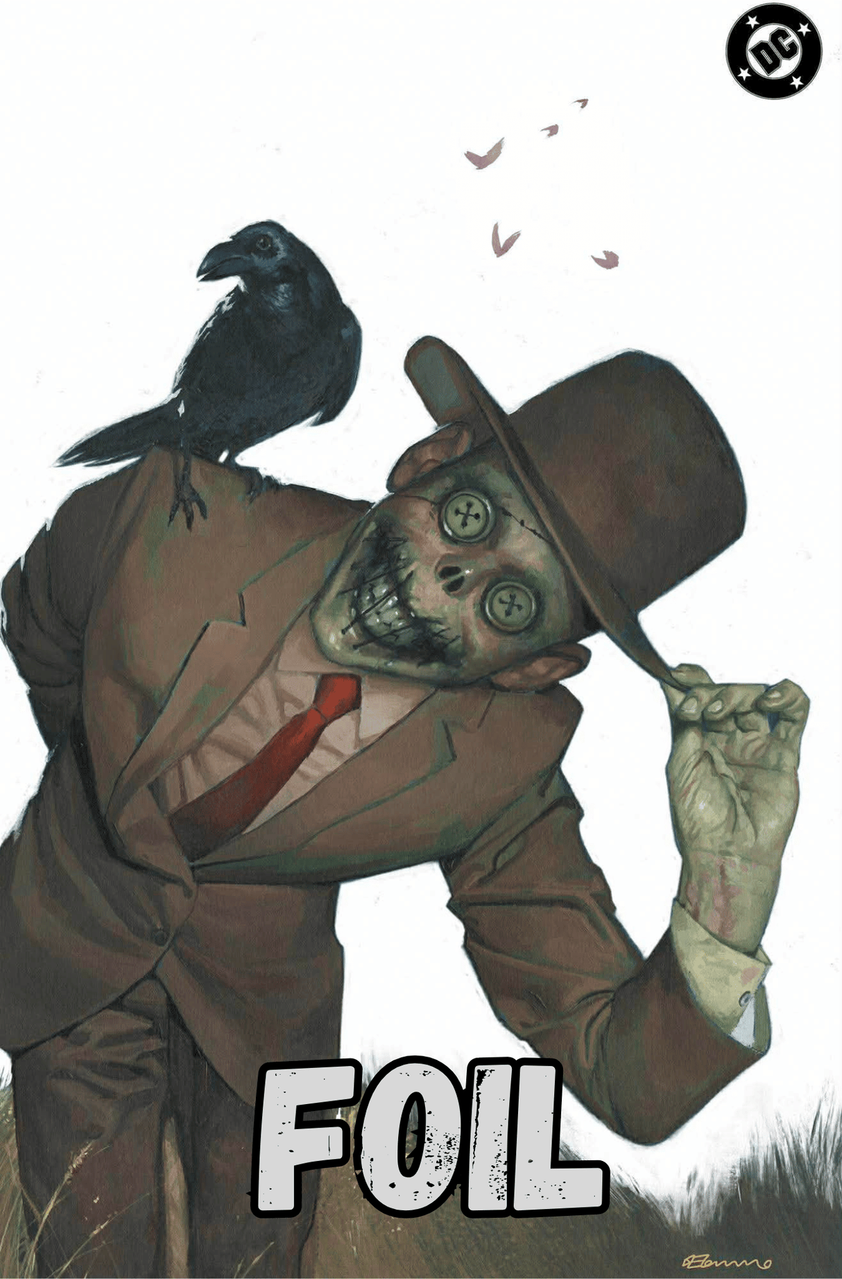 ABSOLUTE BATMAN #19 - FABRIZIO DE TOMASSO - VIRGIN RED WHITE - LTD 1000